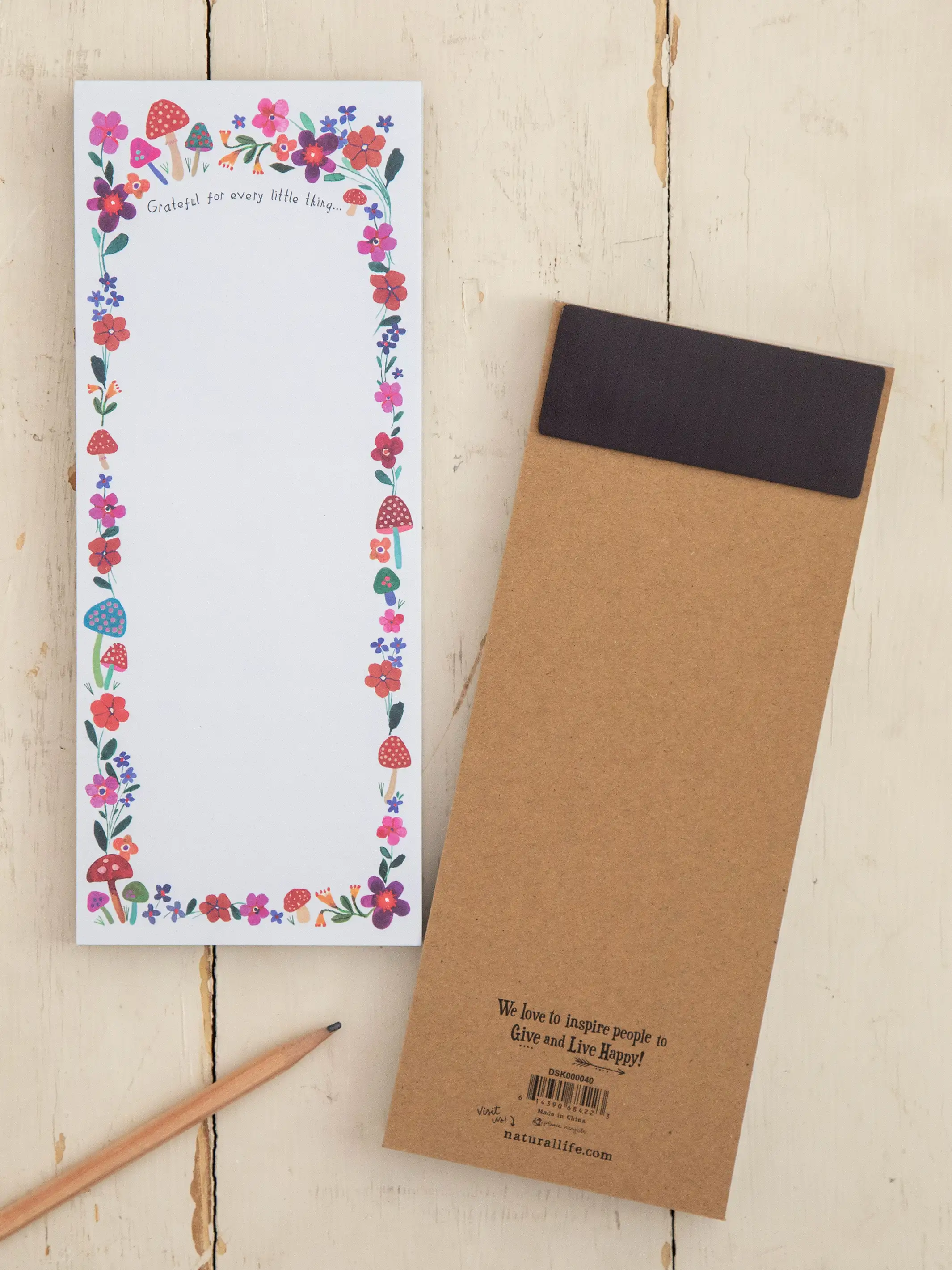 Magnetic Memo Notepad - Grateful