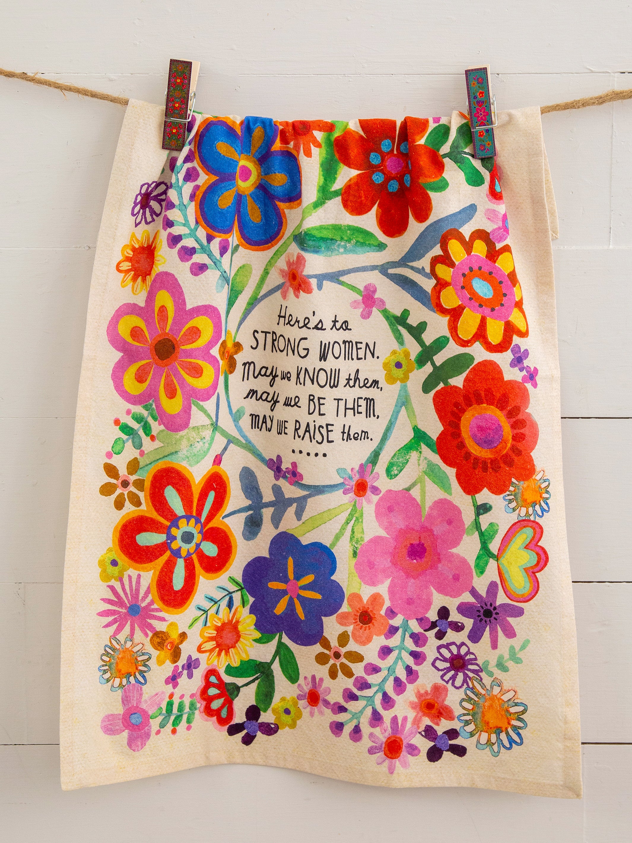 Kitchen Dish Towel - Strong Women