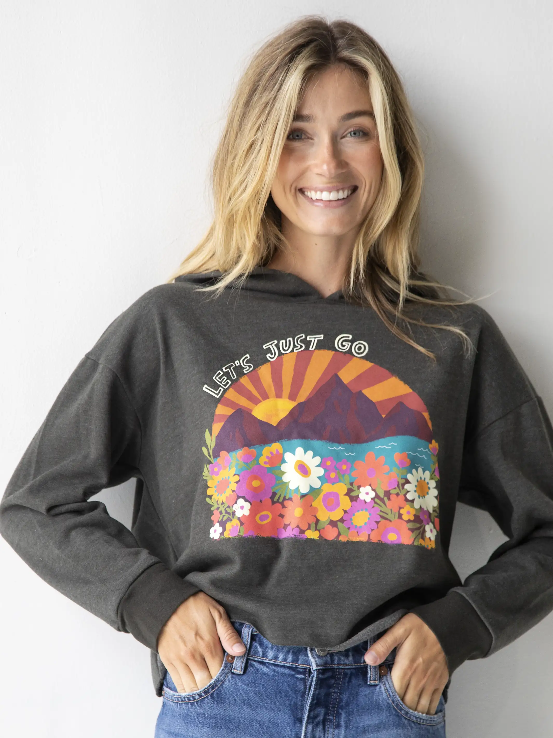 Harlowe Hoodie - Let's Just Go