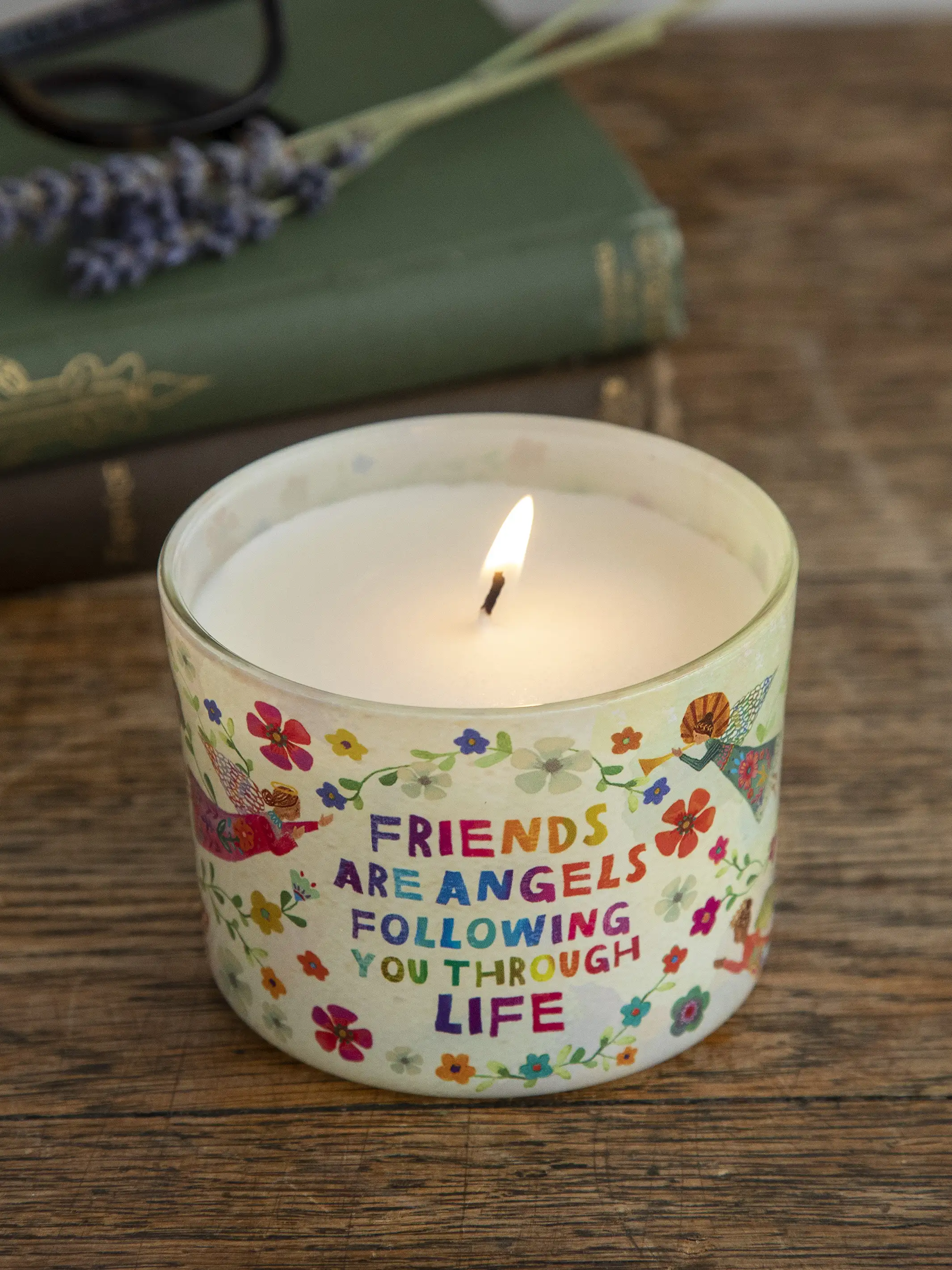 Soy Jar Candle - Friends Are Angels