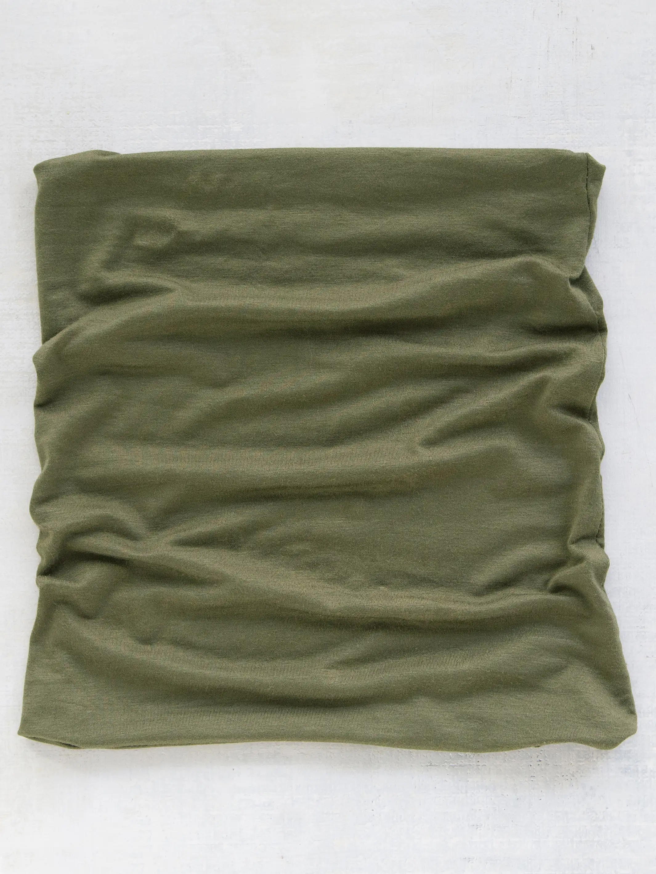 Solid Boho Bandeau Headband - Olive