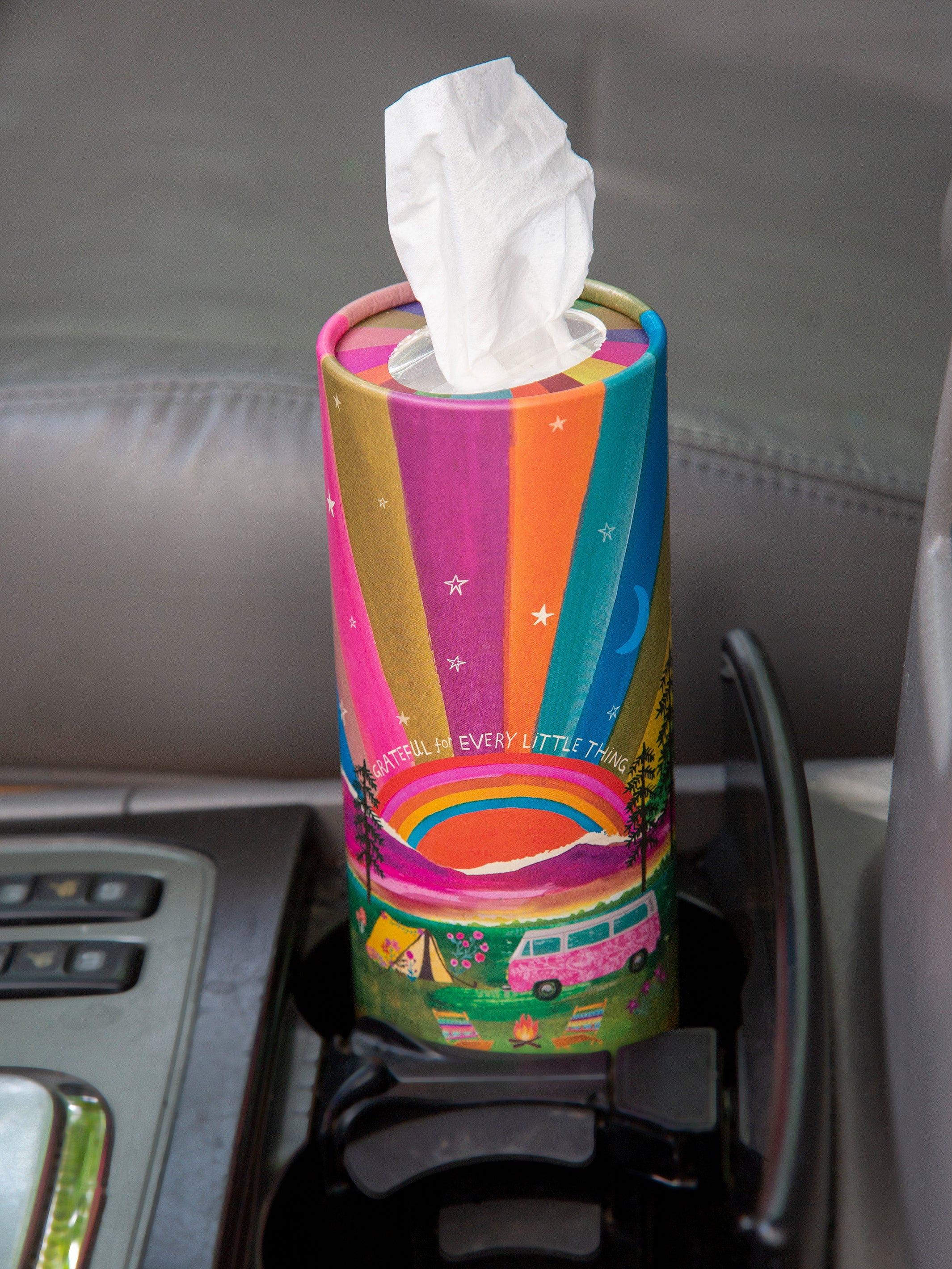 Car Tissues, Set of 3 - Grateful