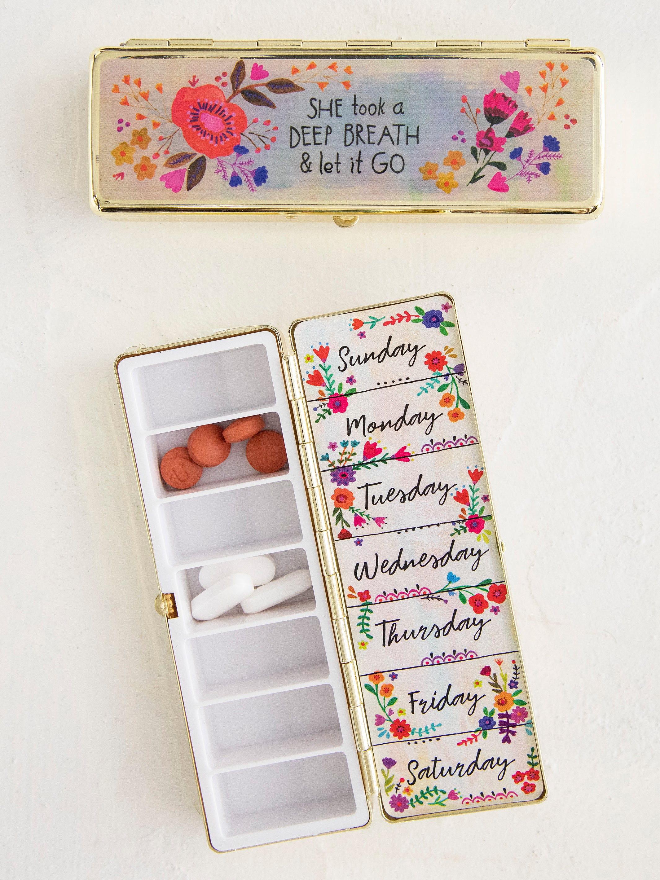 Weekly Pill Organizer - Let It Go
