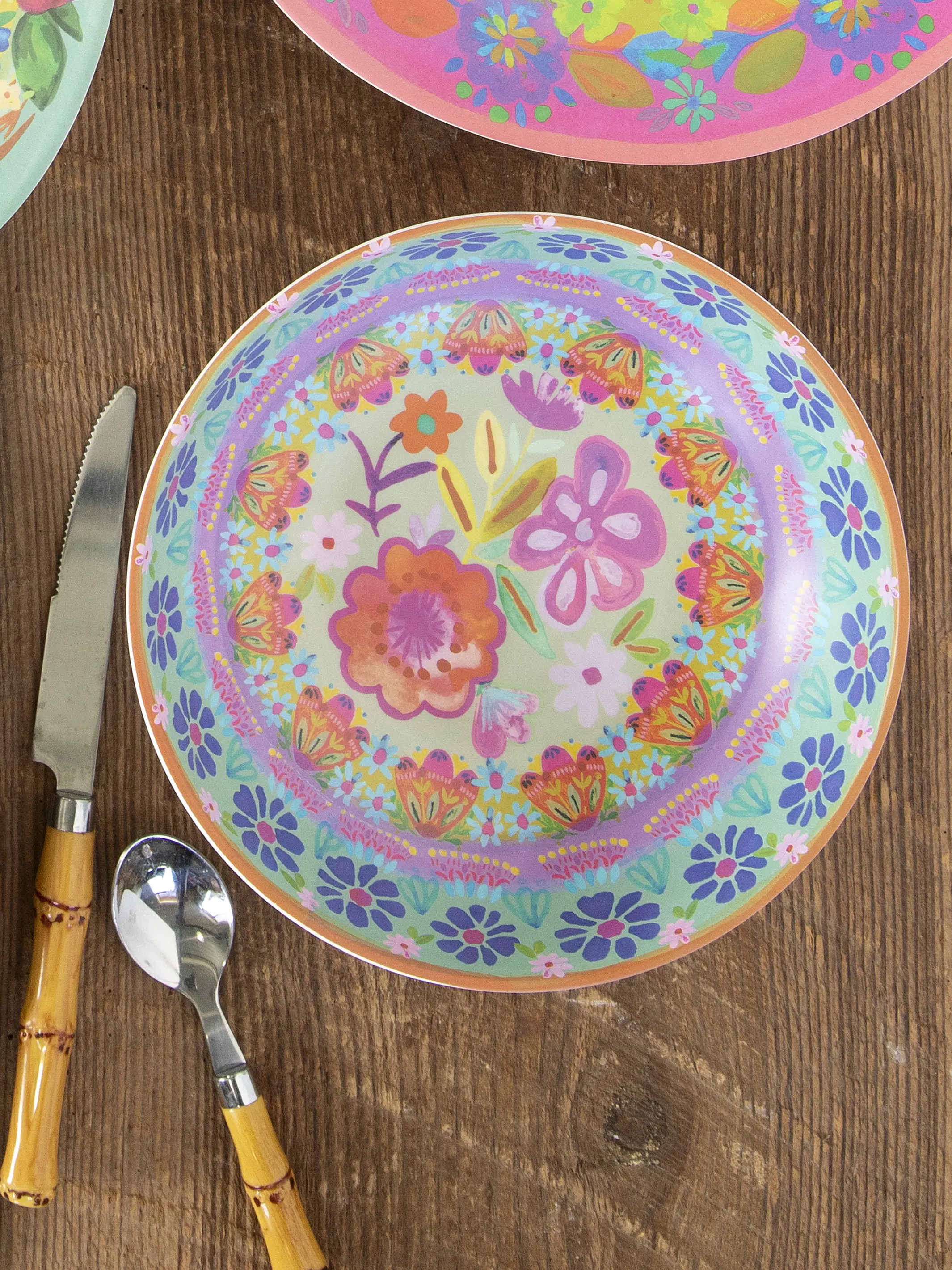 Mix & Match Melamine Bowl - Mint