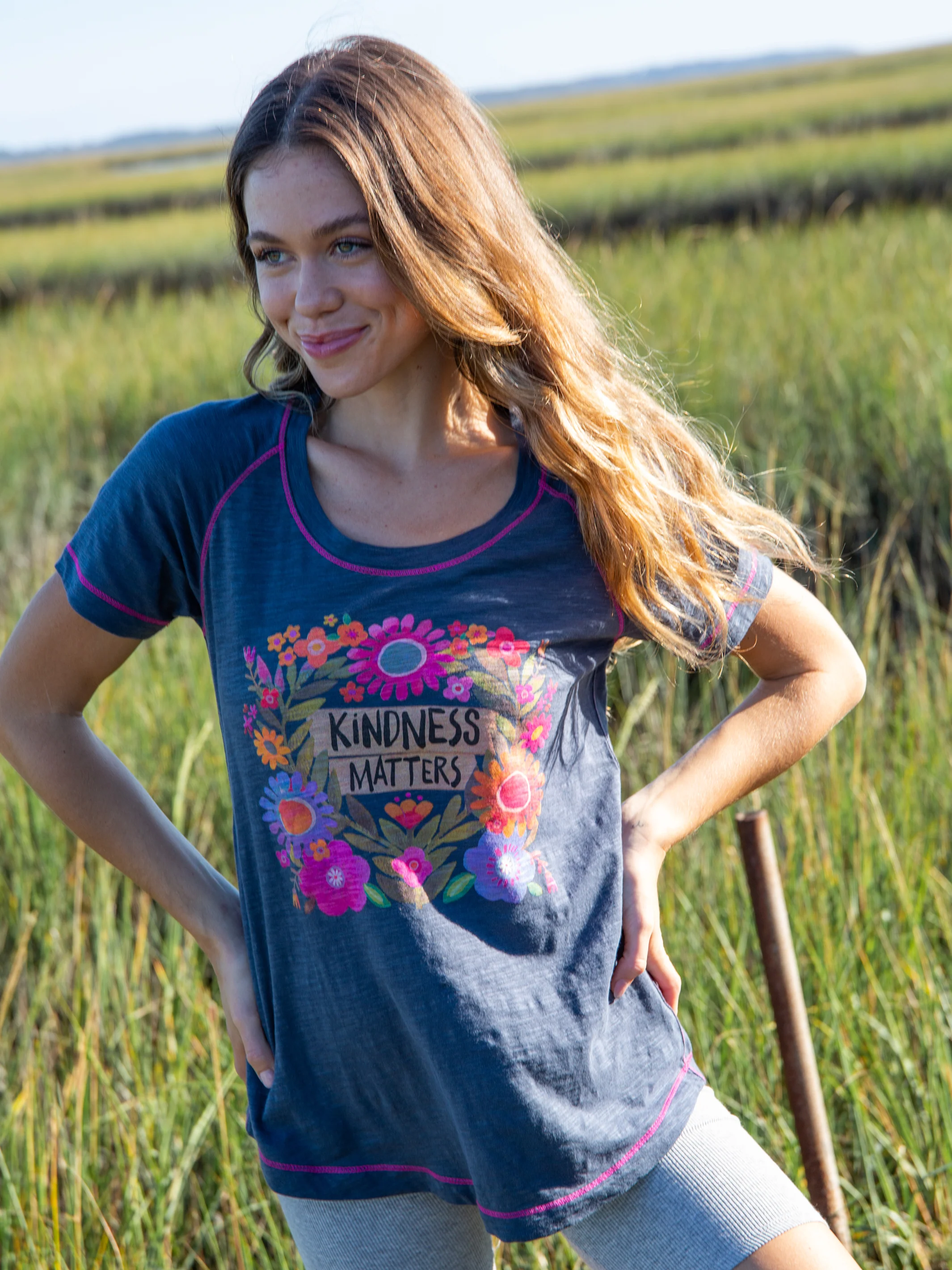 Boho Tee Shirt - Kindness Matters