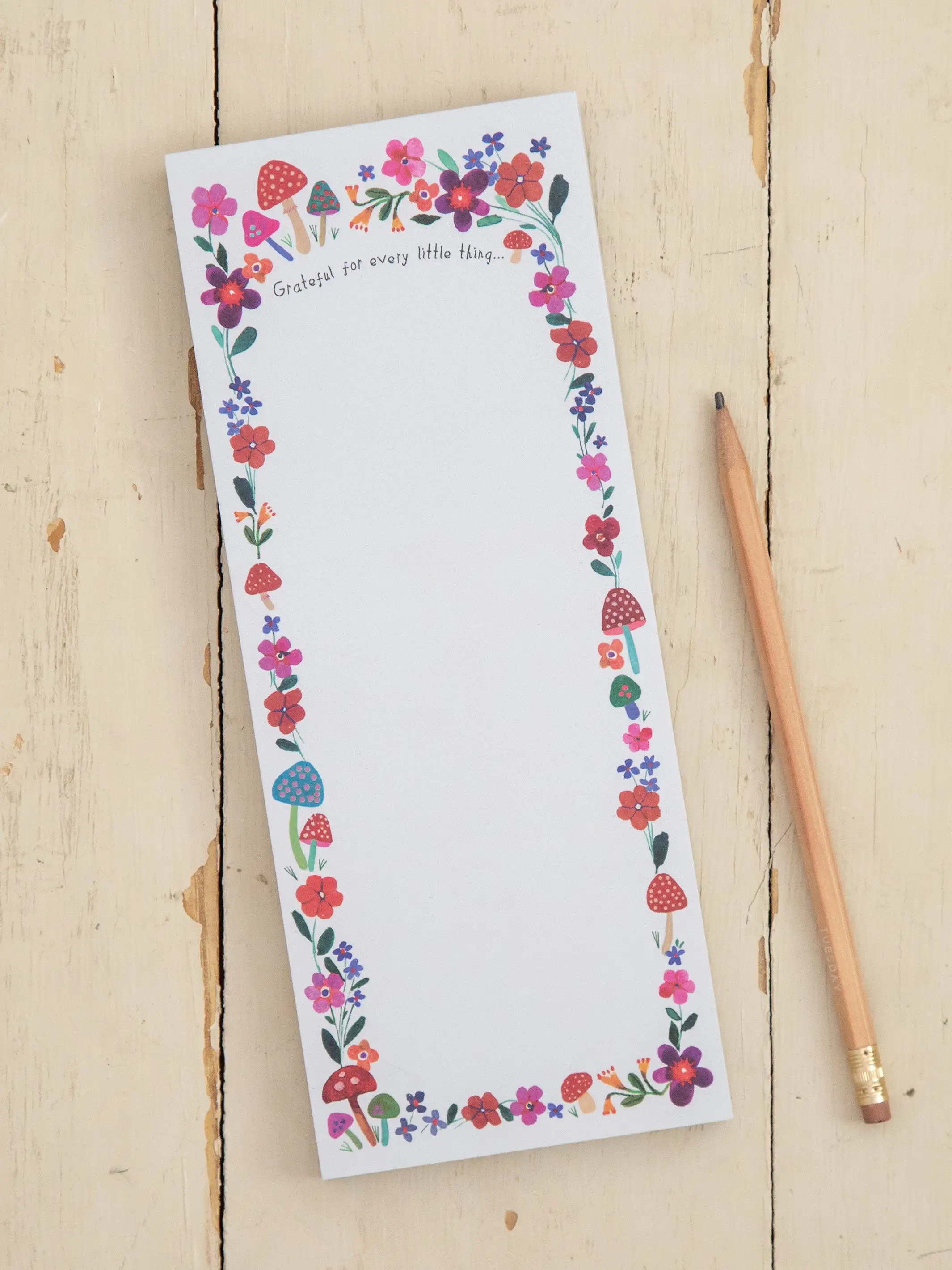 Magnetic Memo Notepad - Grateful