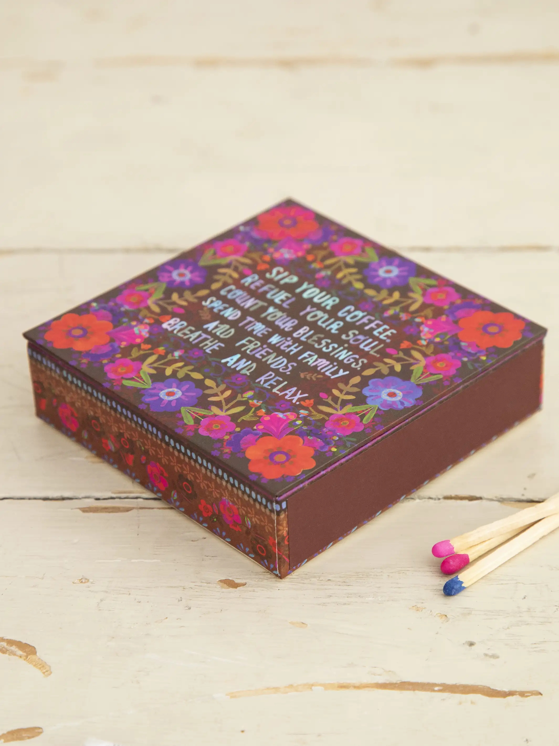 Coffee Table Matches - Count Your Blessings
