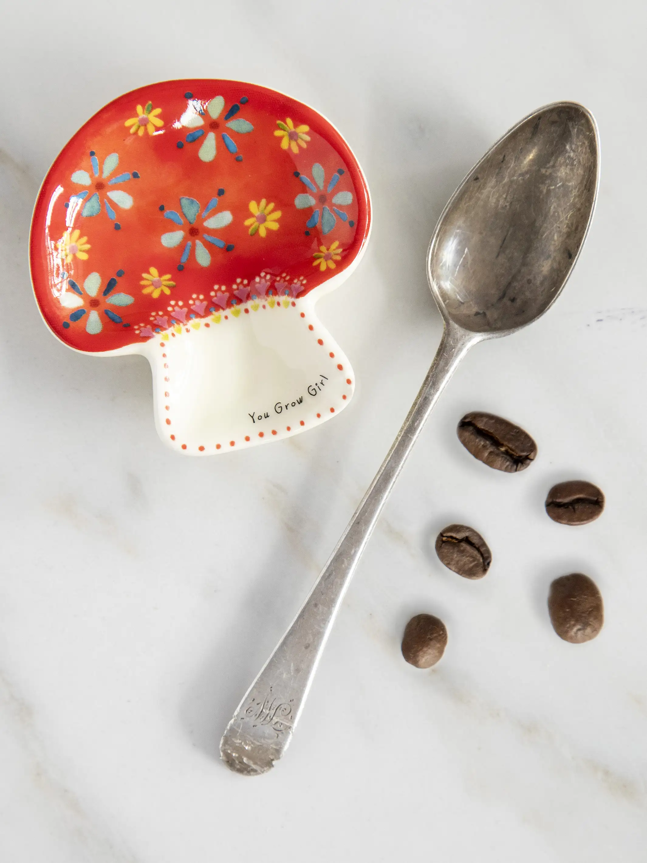 Little Spoon Rest/Trinket Dish - You Grow Girl