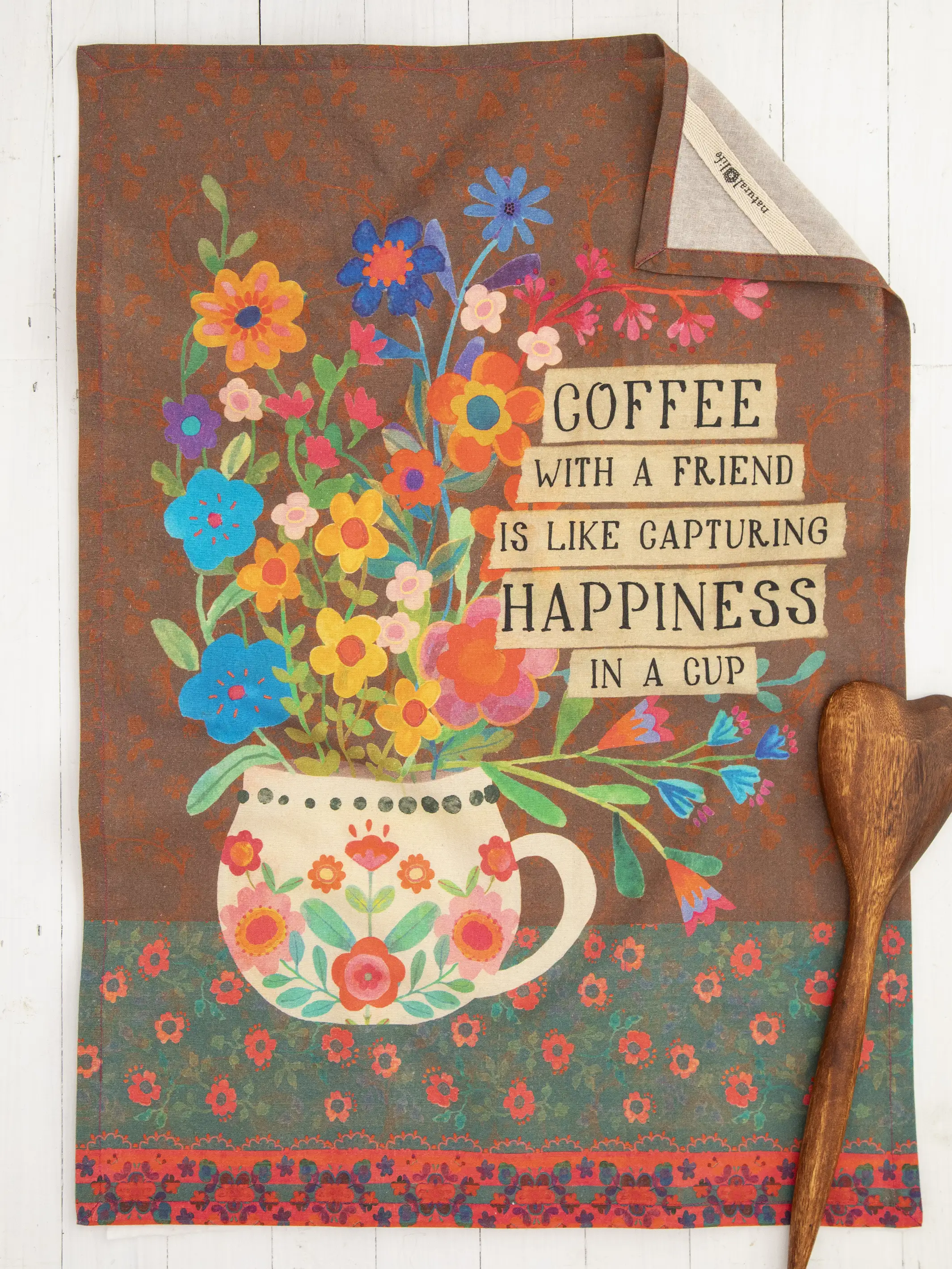 Kitchen Dish Towel - Coffee Friend