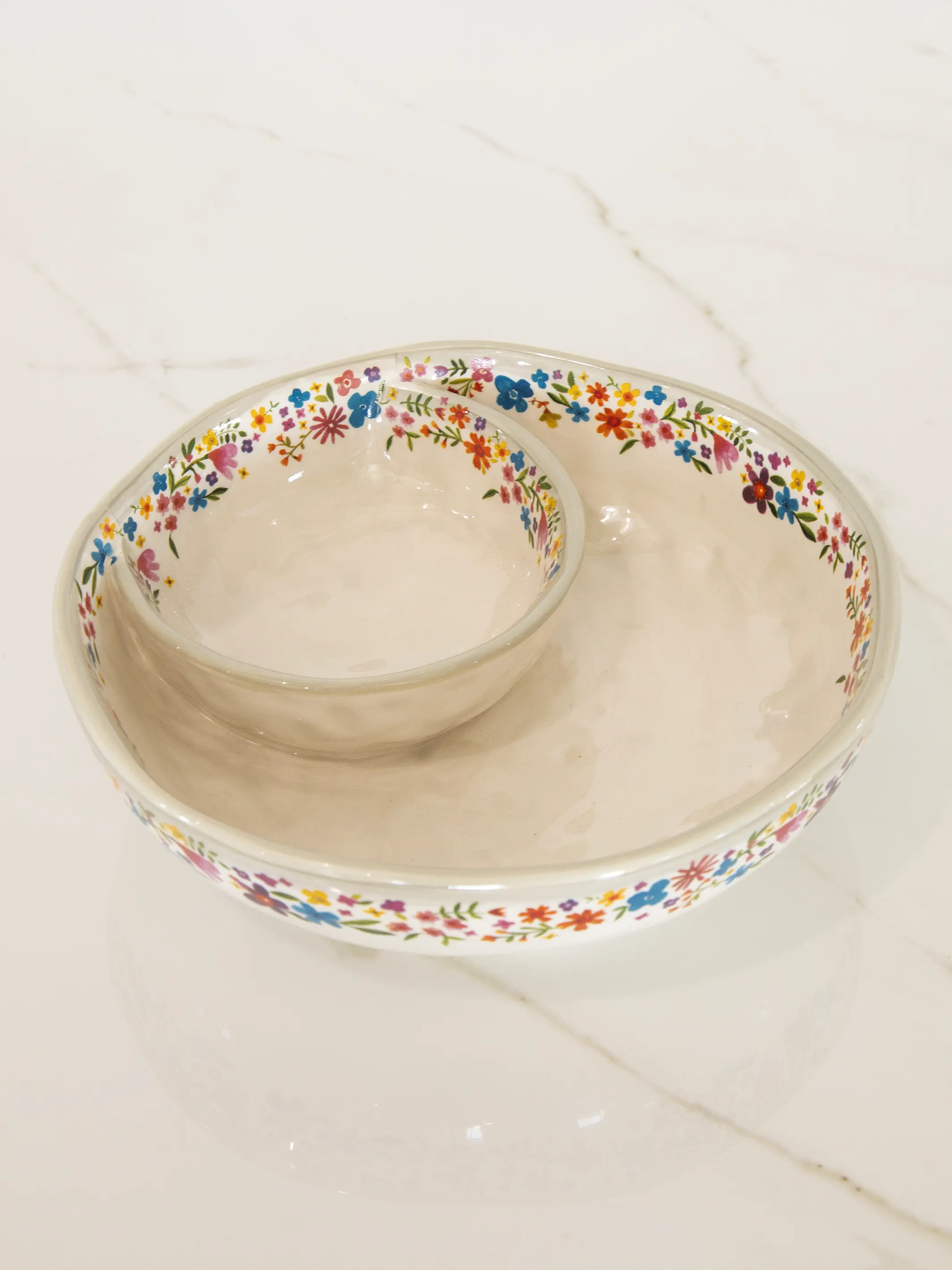 Personal Chip & Dip Bowl