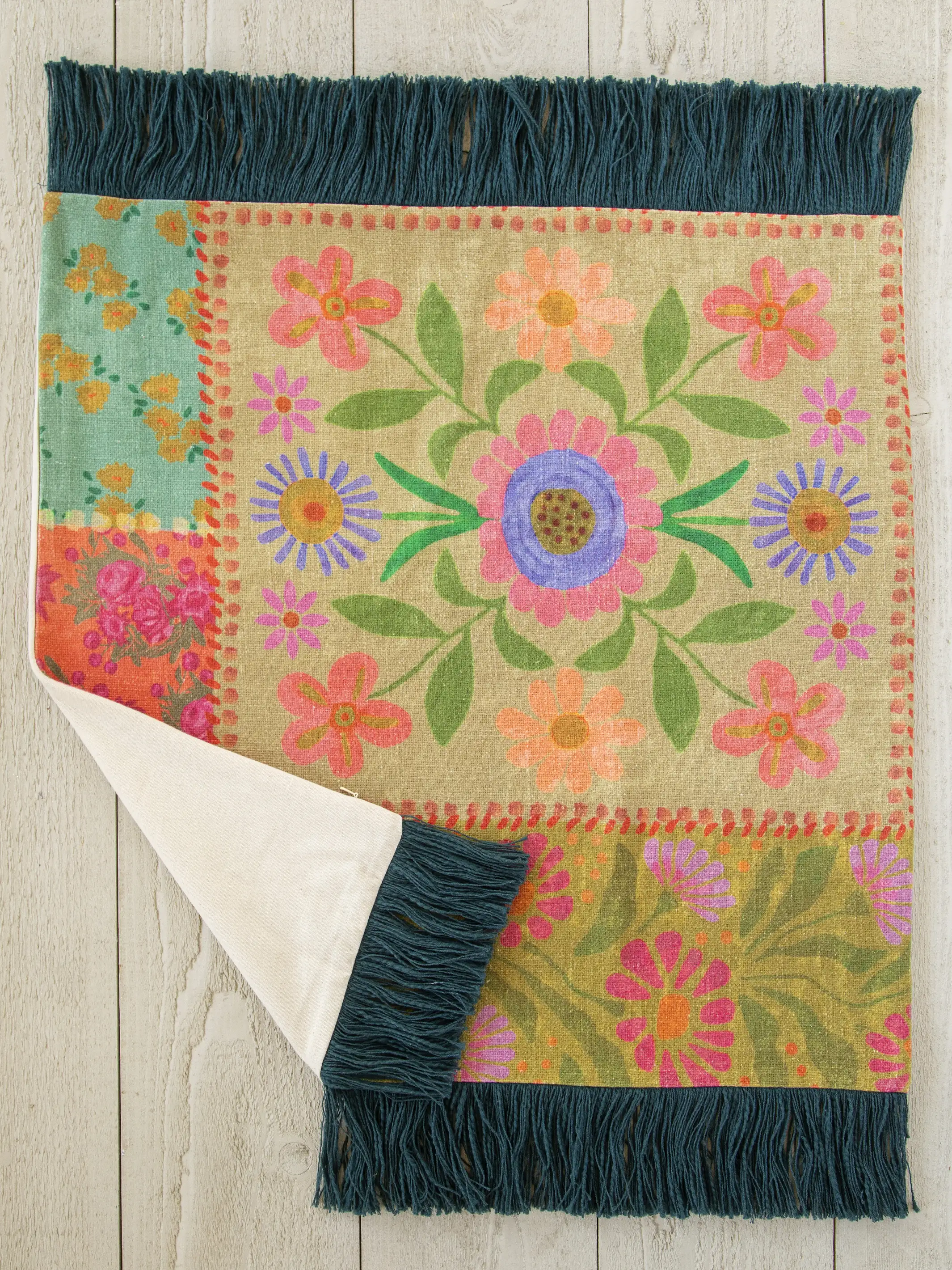 Cotton Matty Fringe Euro Sham - Coral