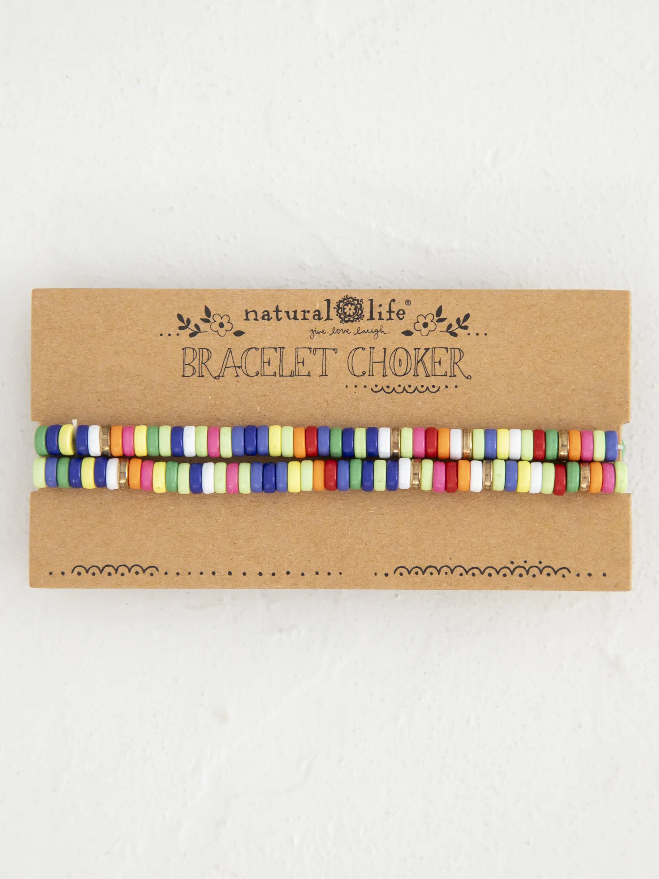 Vinyl Disc Bracelet Choker - Gold