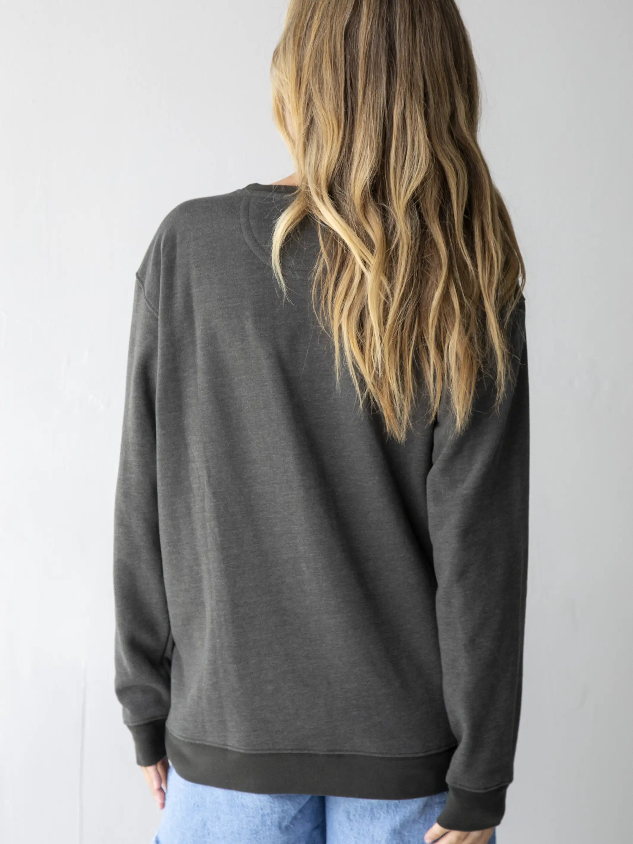 Comfy Pocket Sweatshirt - Folk Flower