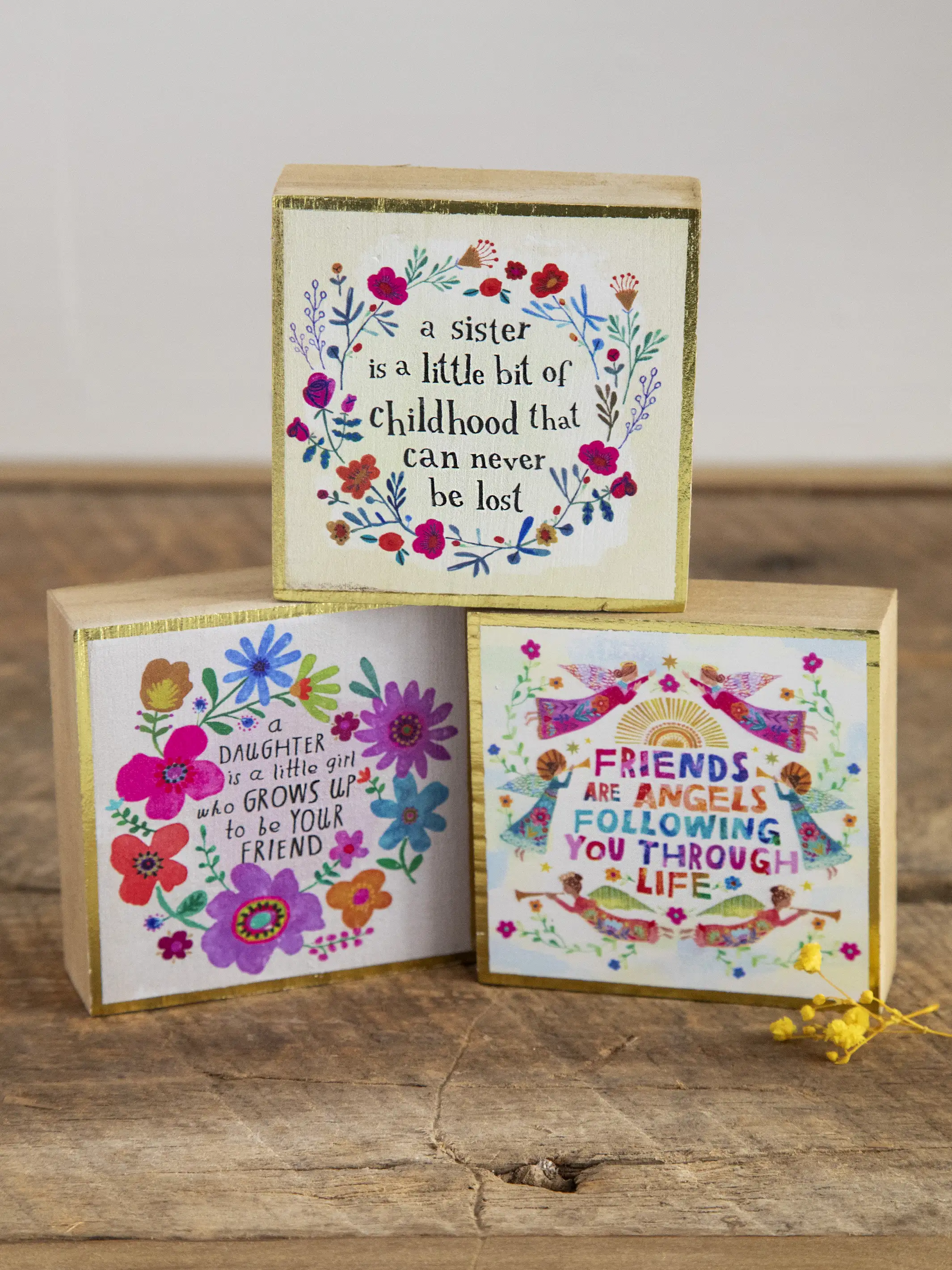 Tiny Block Keepsake - 5 By 5 Rule
