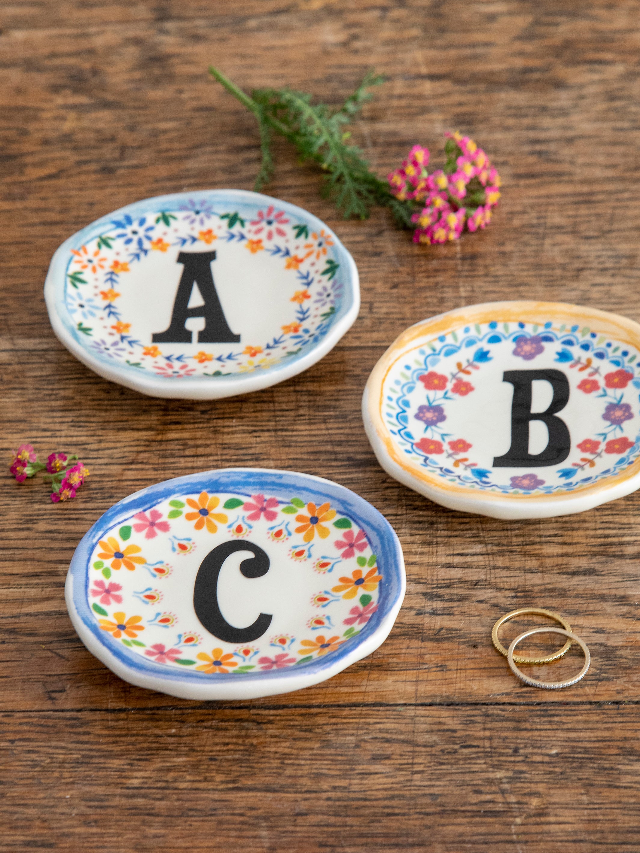 Initial Trinket Dish - A