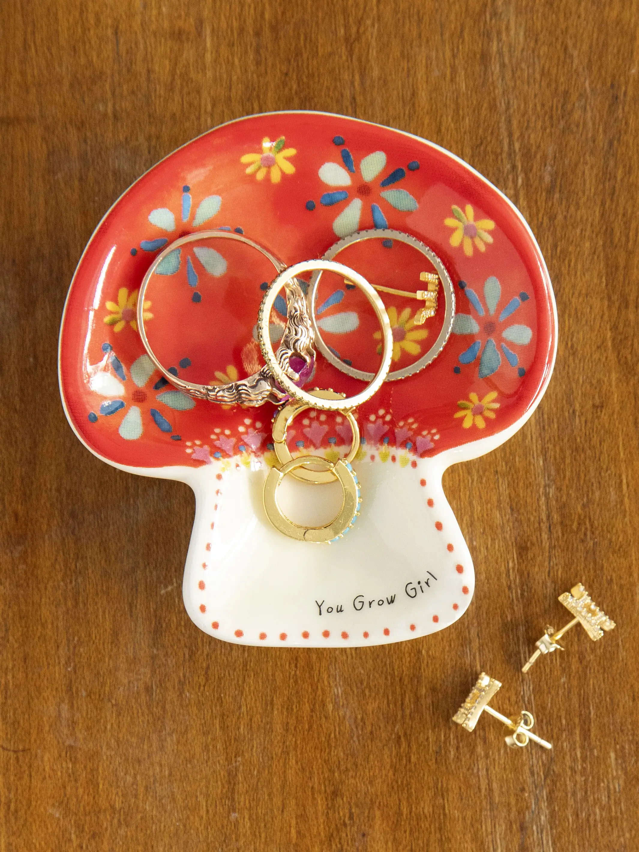 Little Spoon Rest/Trinket Dish - You Grow Girl