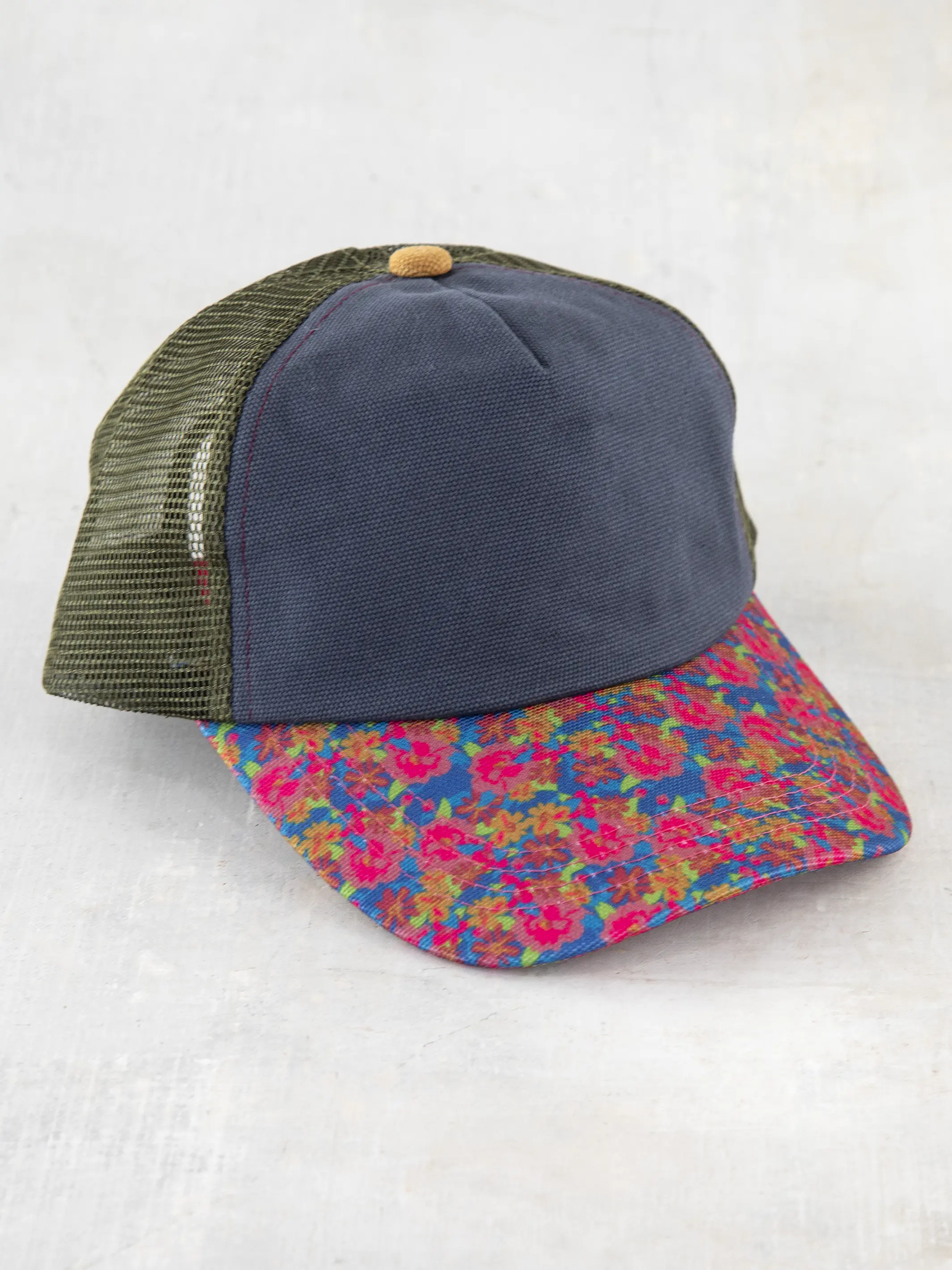 Canvas Trucker Hat - Charcoal