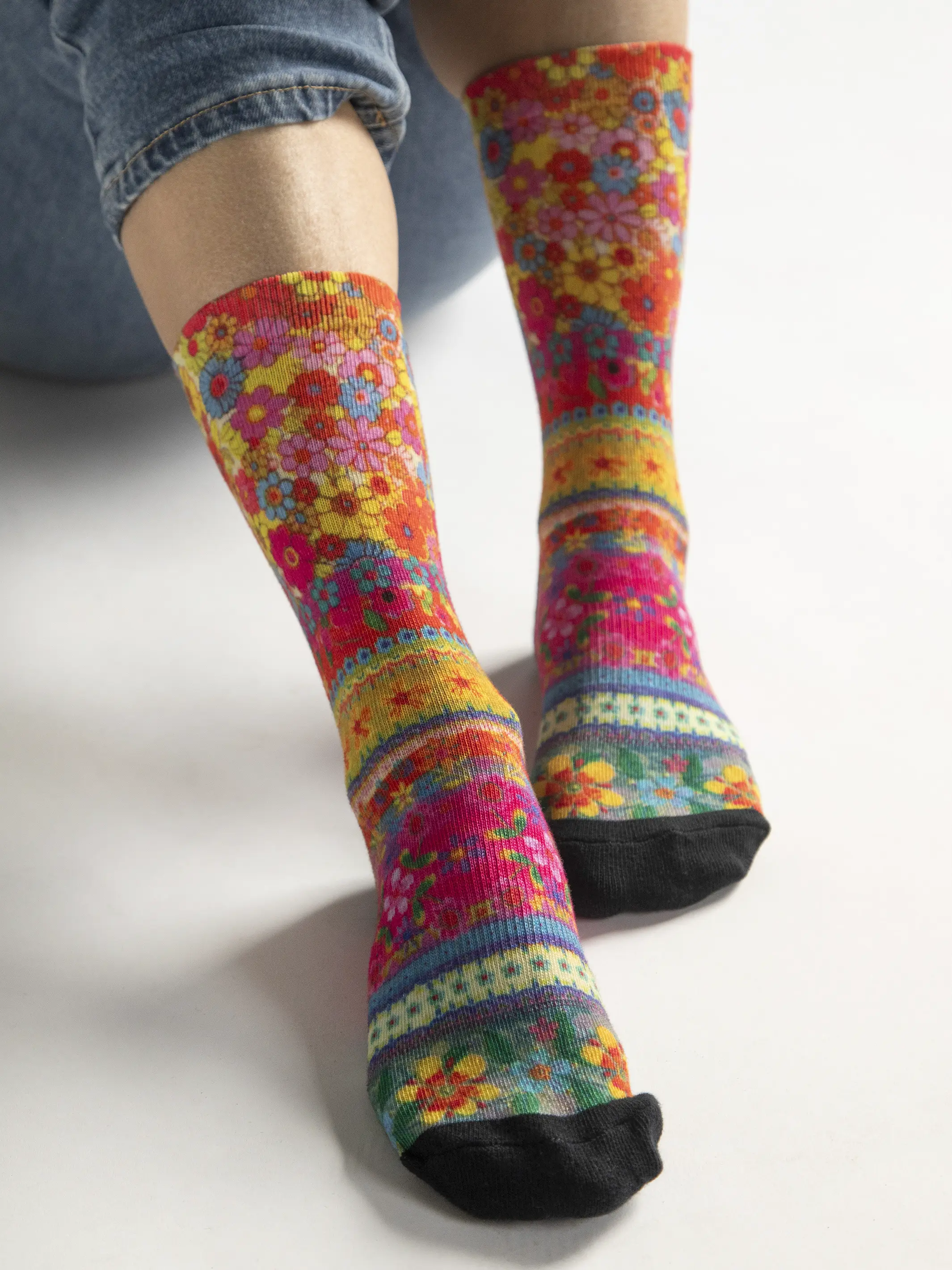 Printed Weekend Sock Set, Set of 2 - Olive Dog