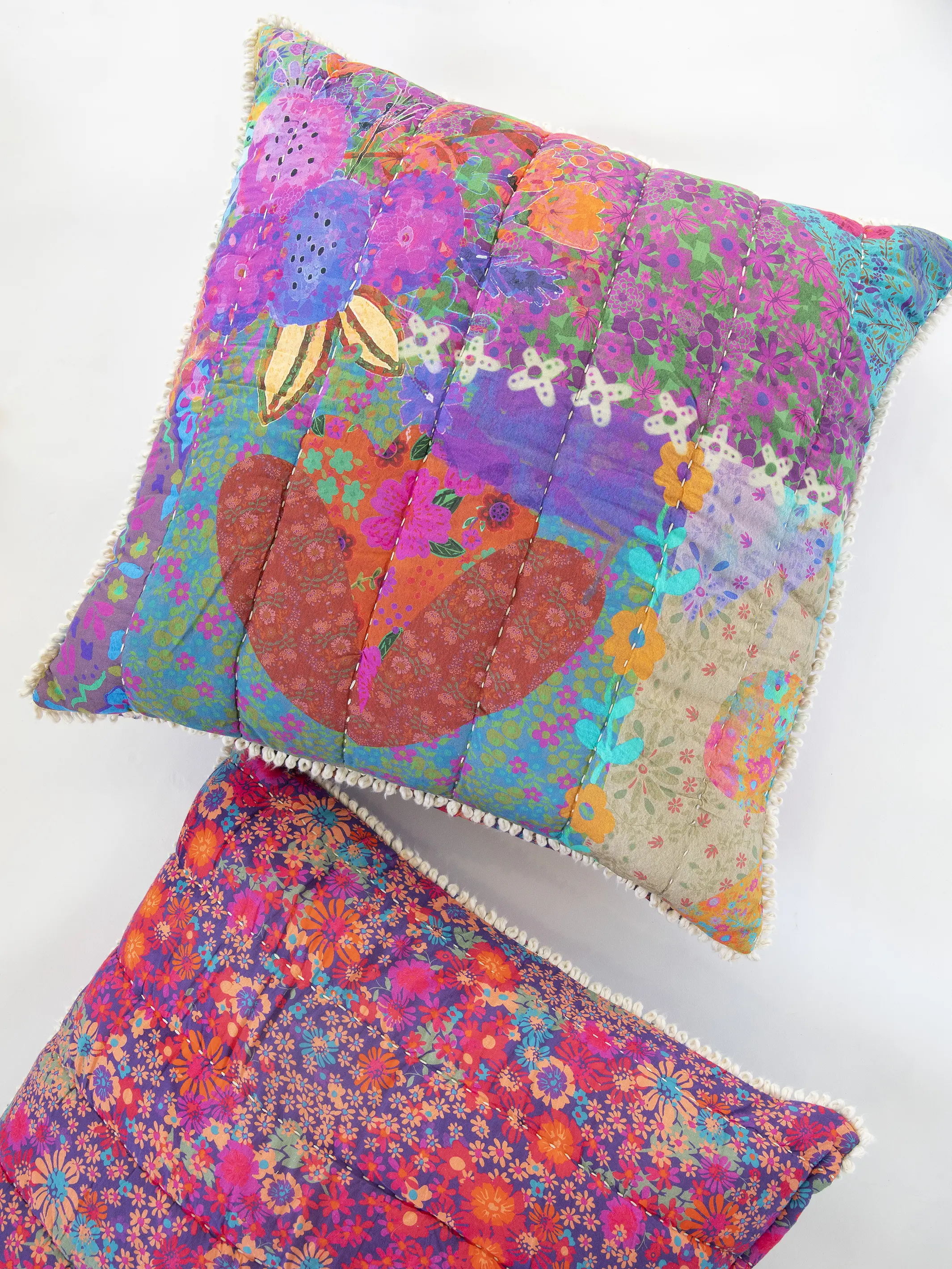 Good Vibes Reversible Euro Sham