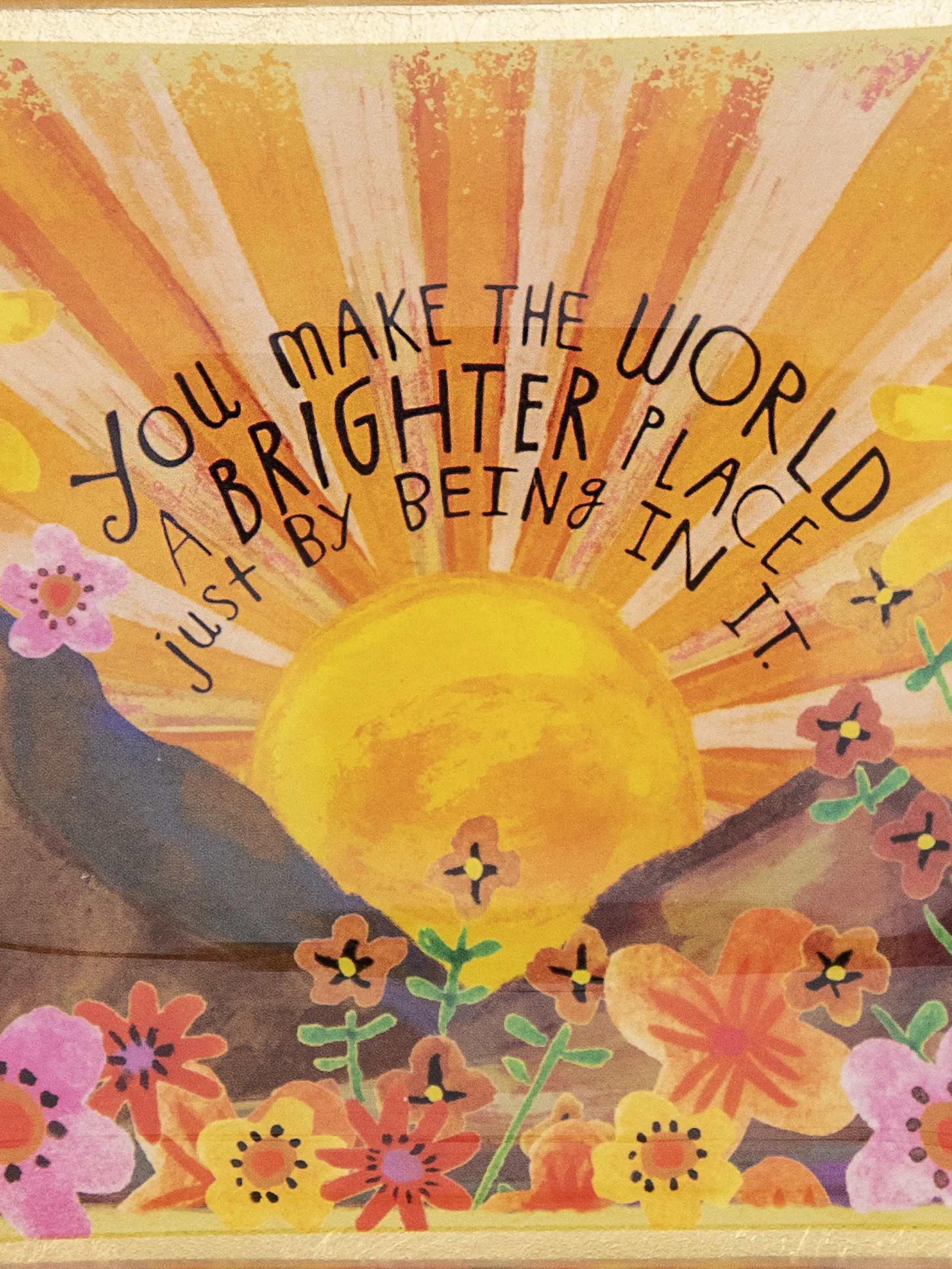 Glass Tray - Make The World Brighter