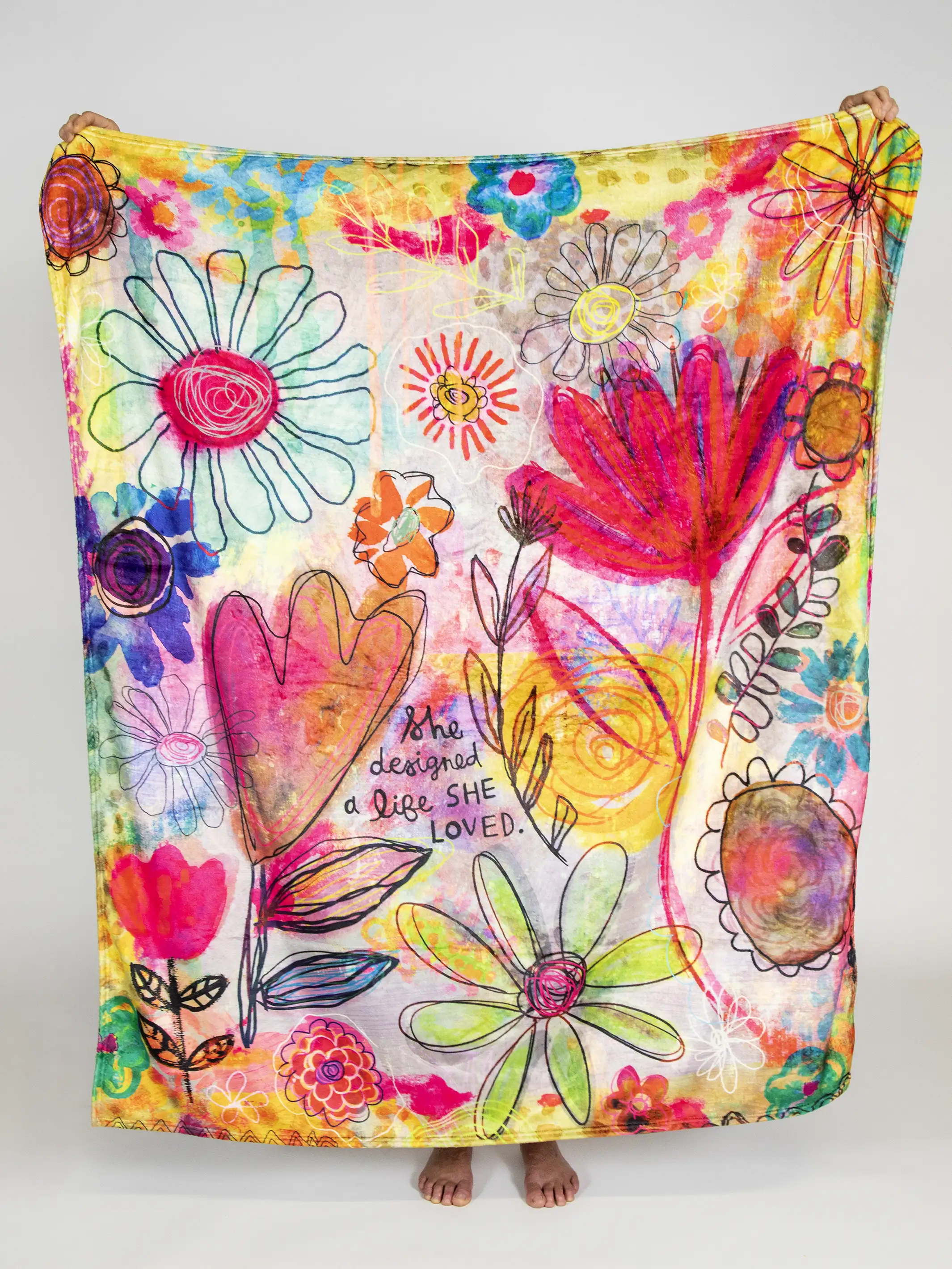 Cozy Throw Blanket - Life She Loved