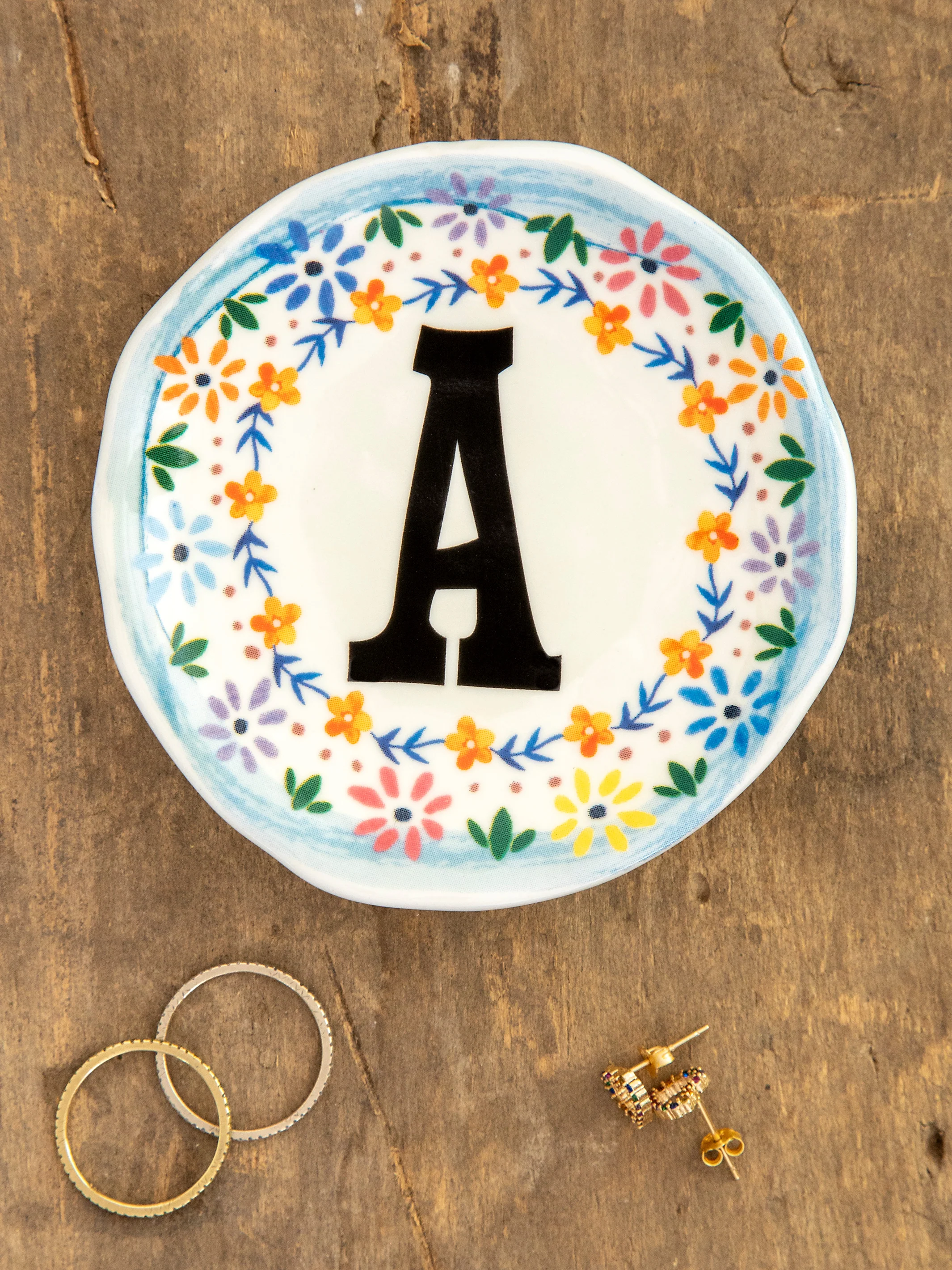 Initial Trinket Dish - A