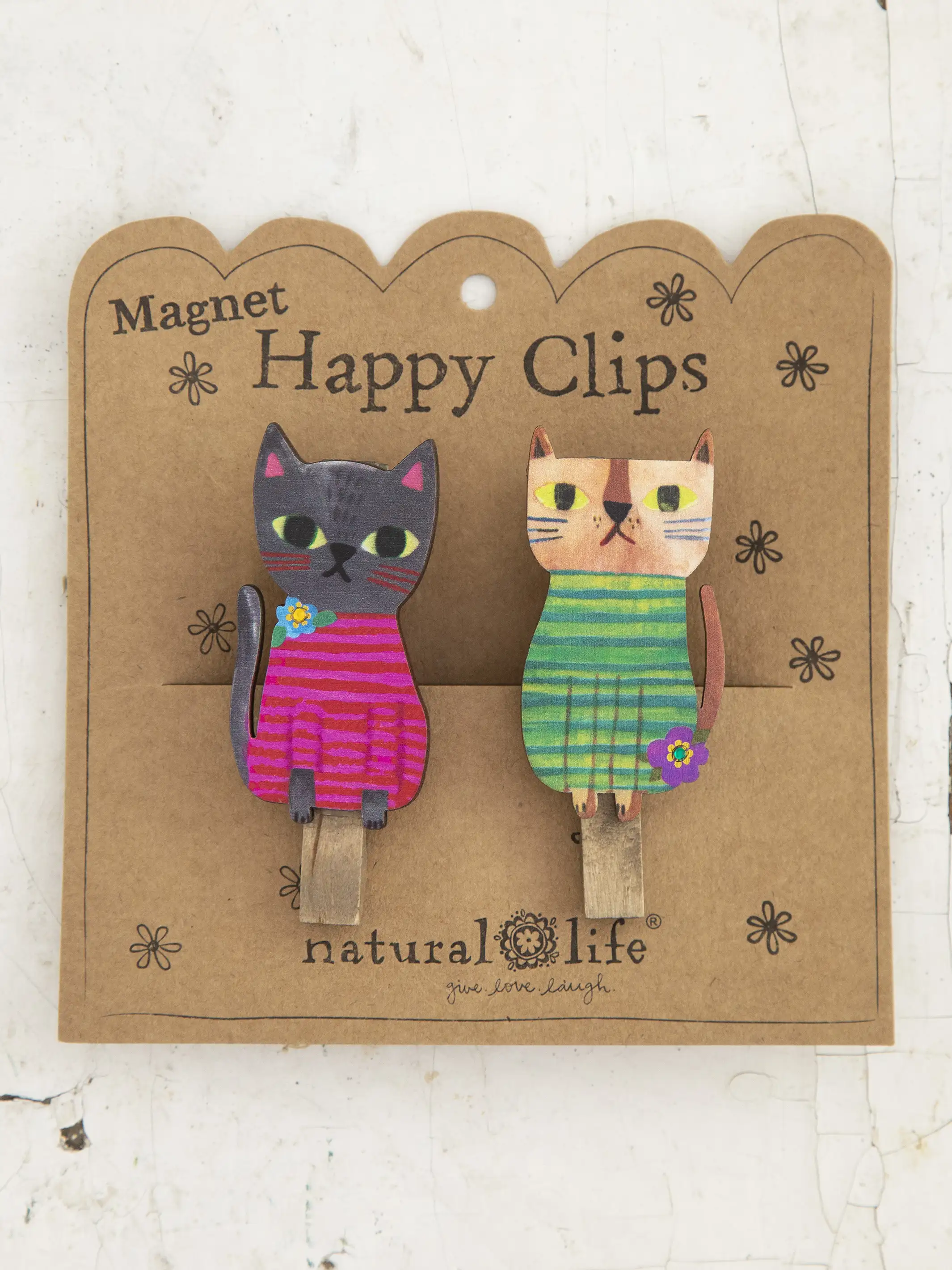 Magnet Bag Clips, Set of 2 - Cat