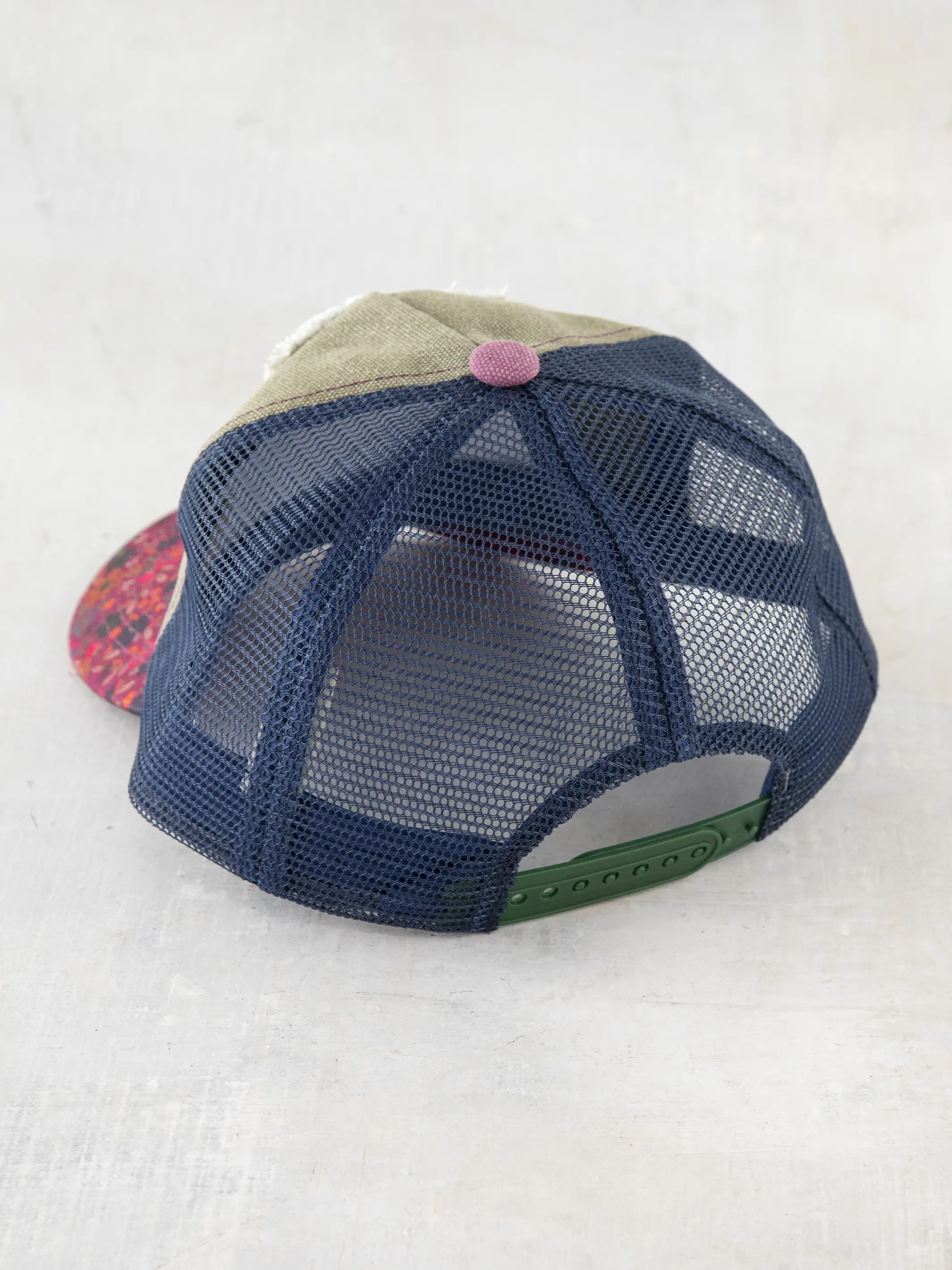 Canvas Trucker Hat - Happy