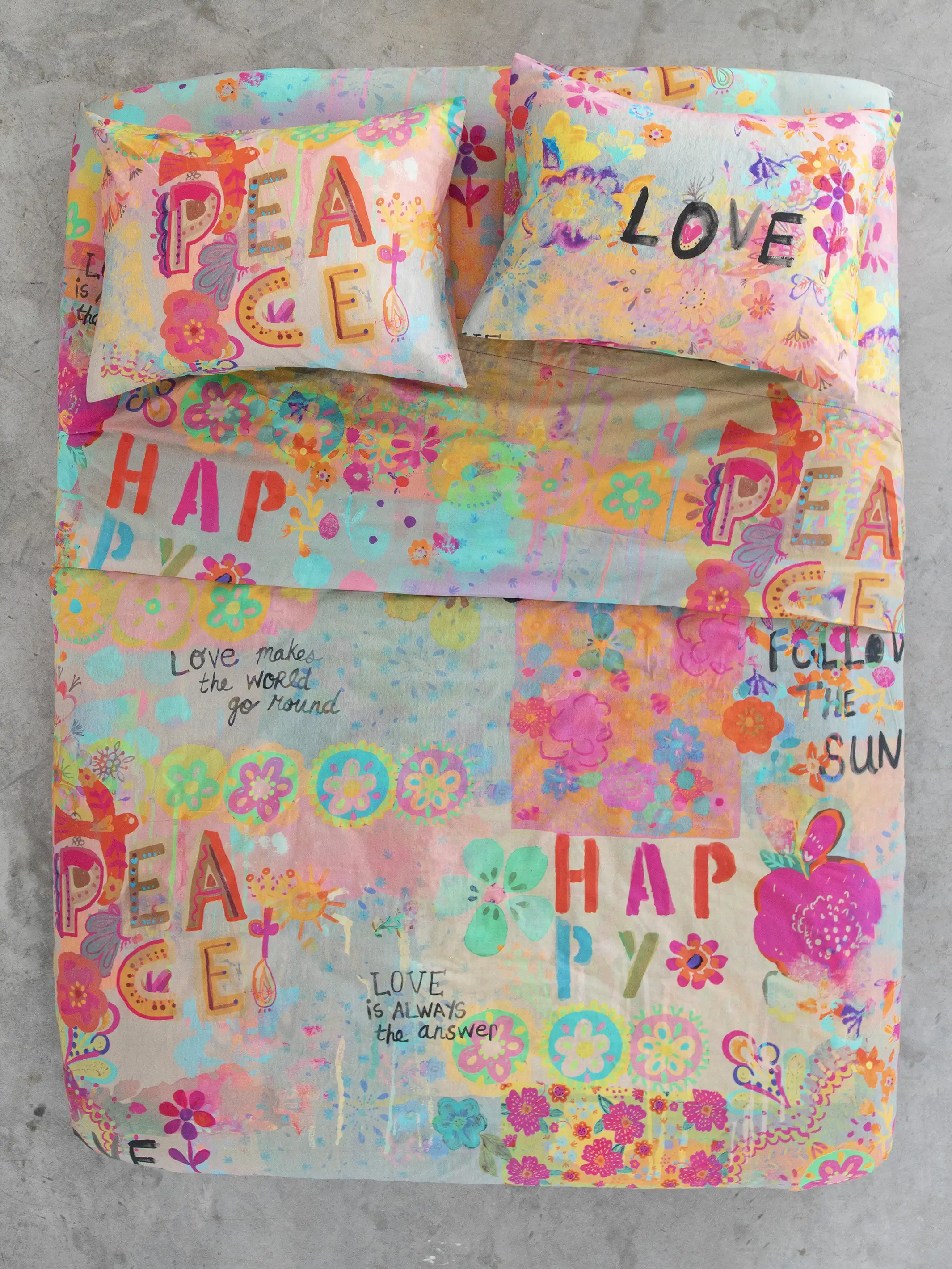 Sheet SET - Sooo Soft Cotton - Life Is A Canvas
