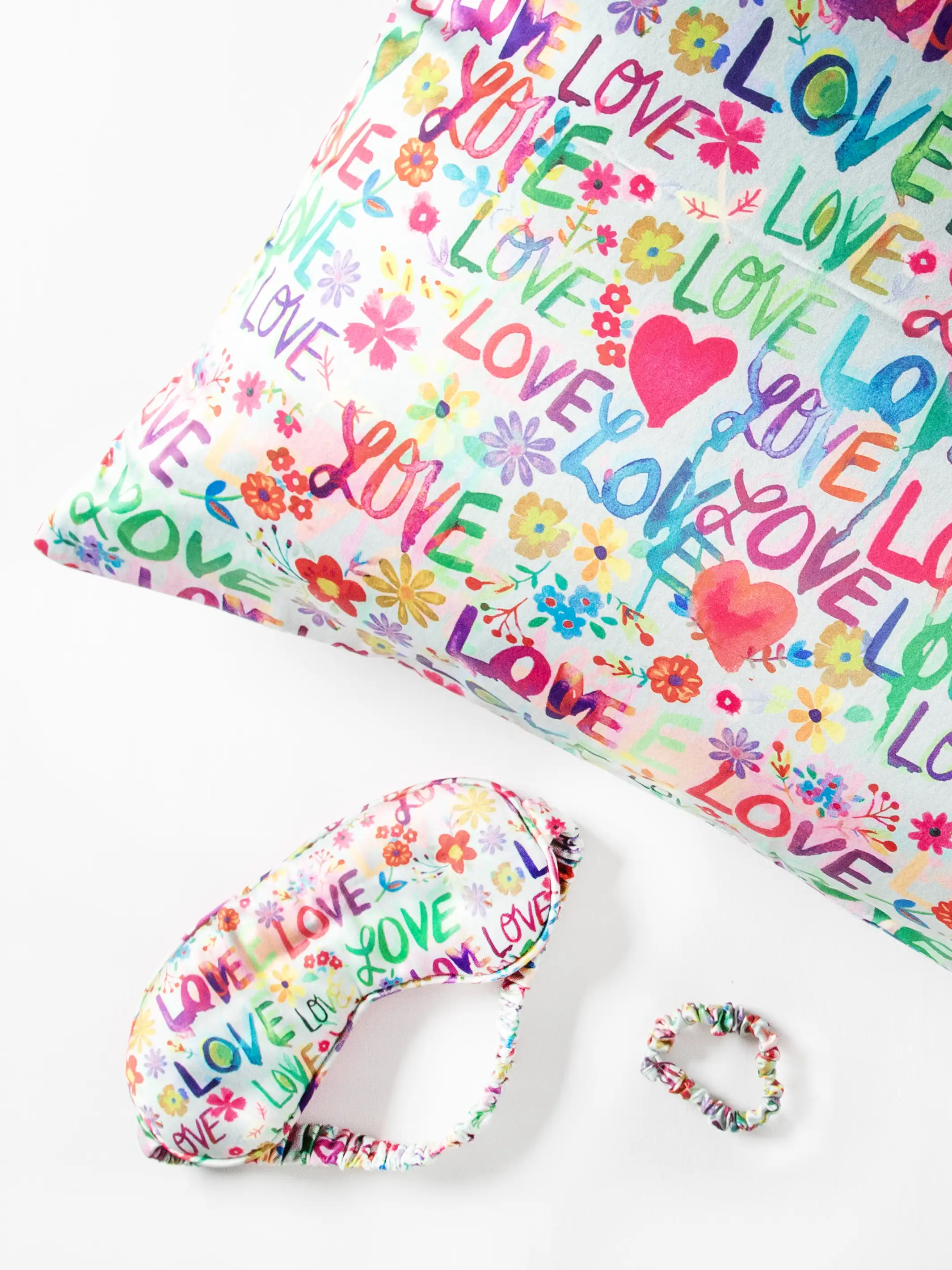 Satin Sleep Set - Love