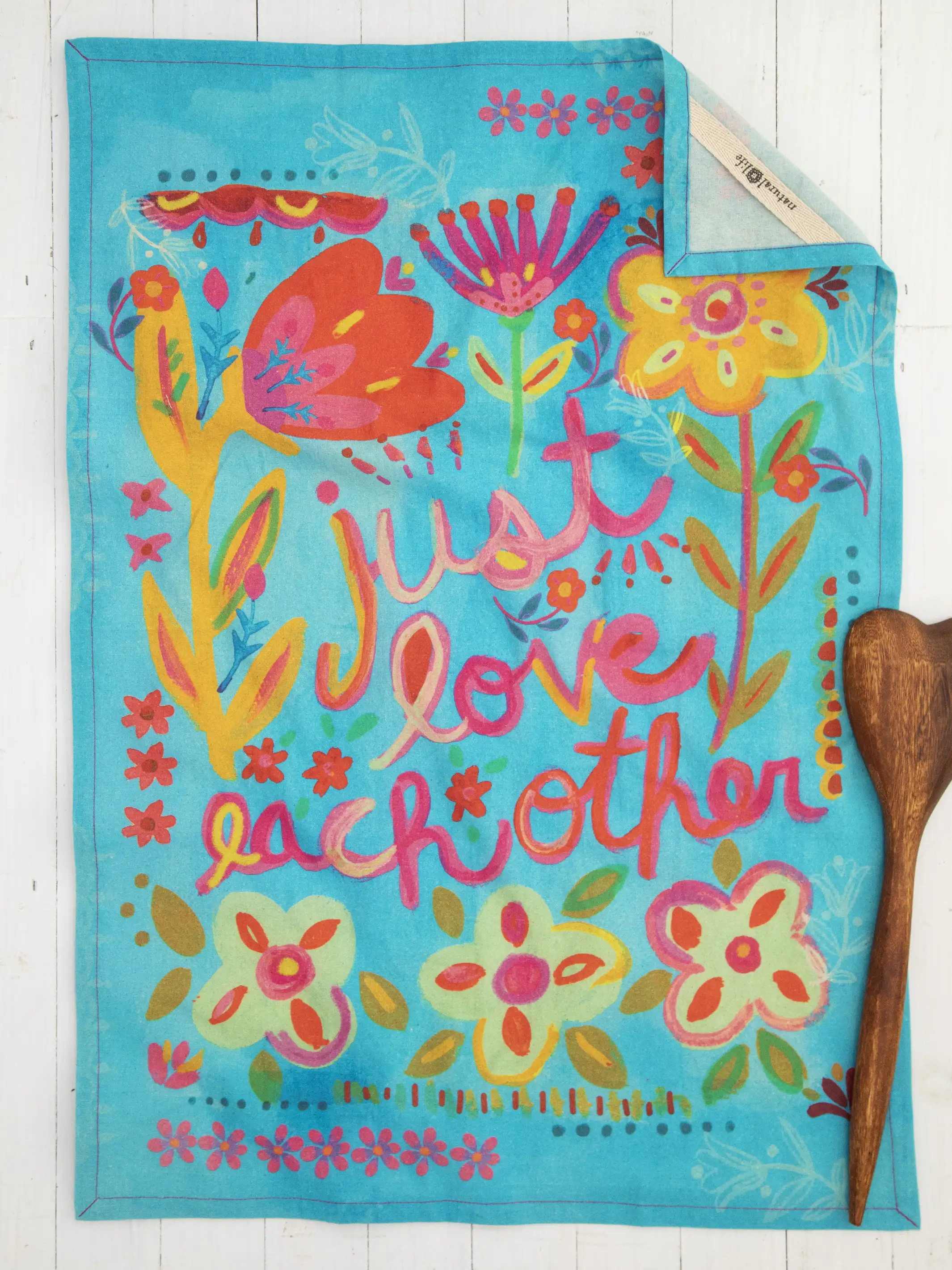 Kitchen Dish Towel - Love Each Other