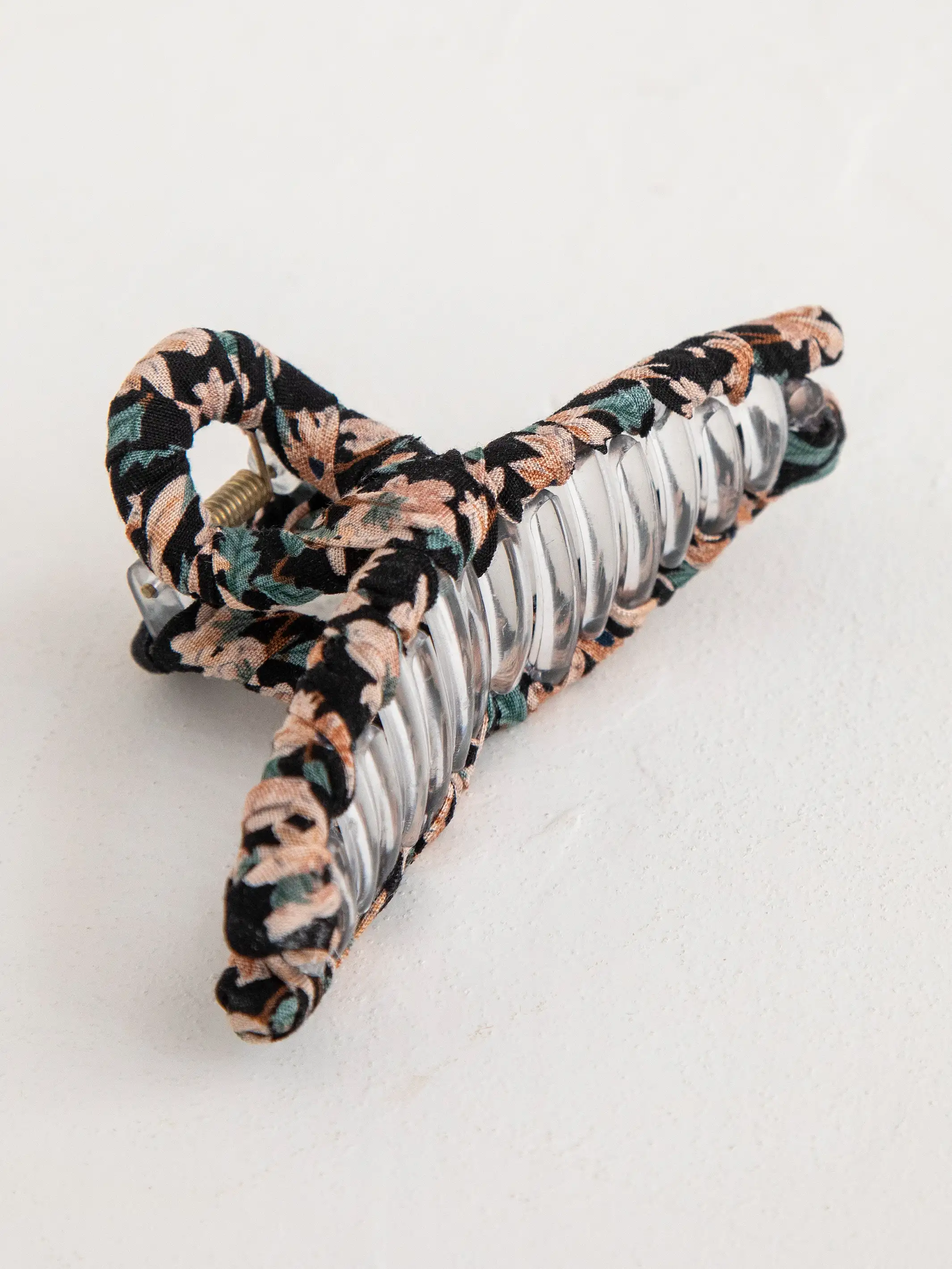 Boho Hair Claw - Autumn Blossoms