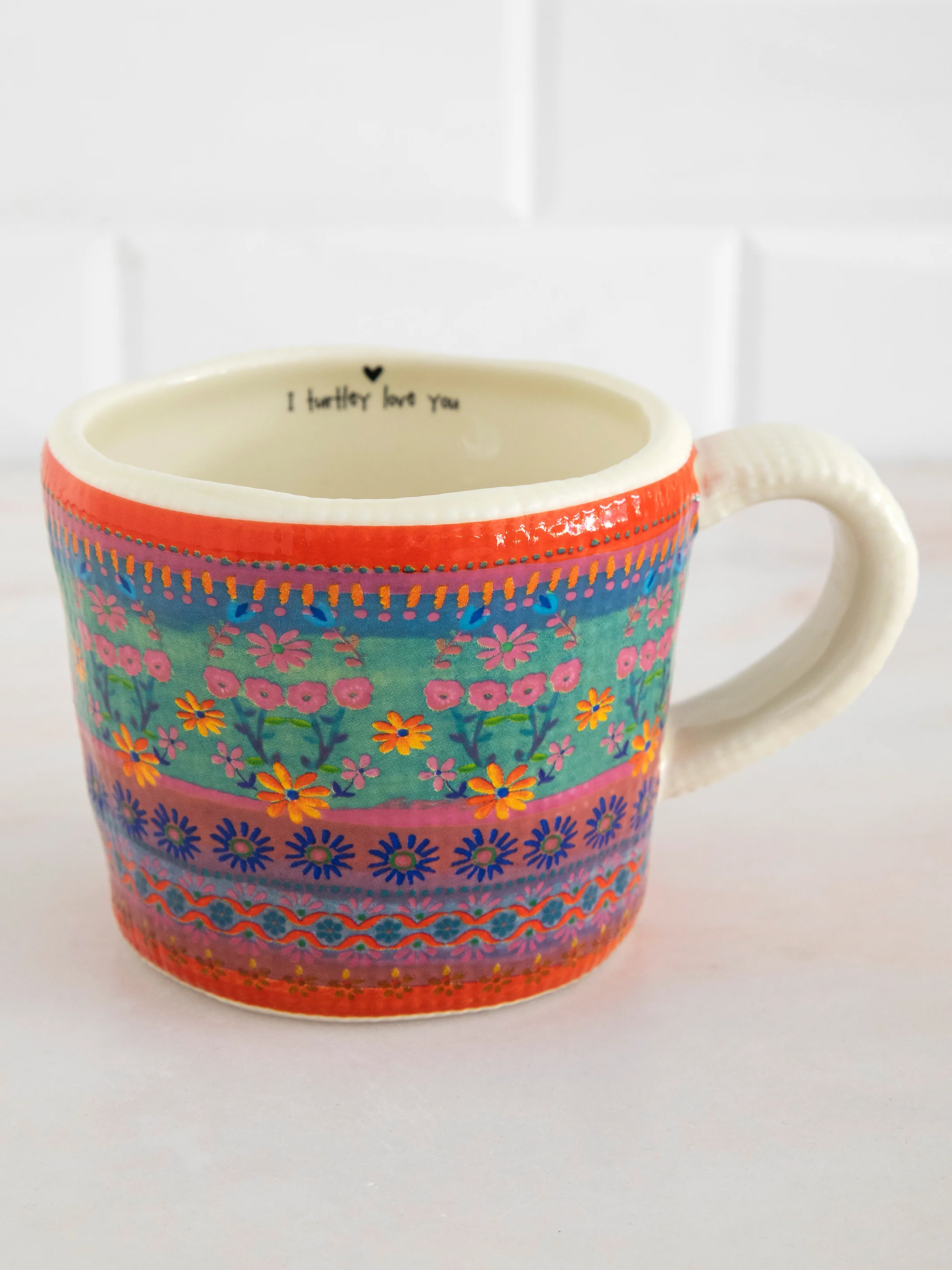Peek-A-Boo Coffee Mug - Turtle