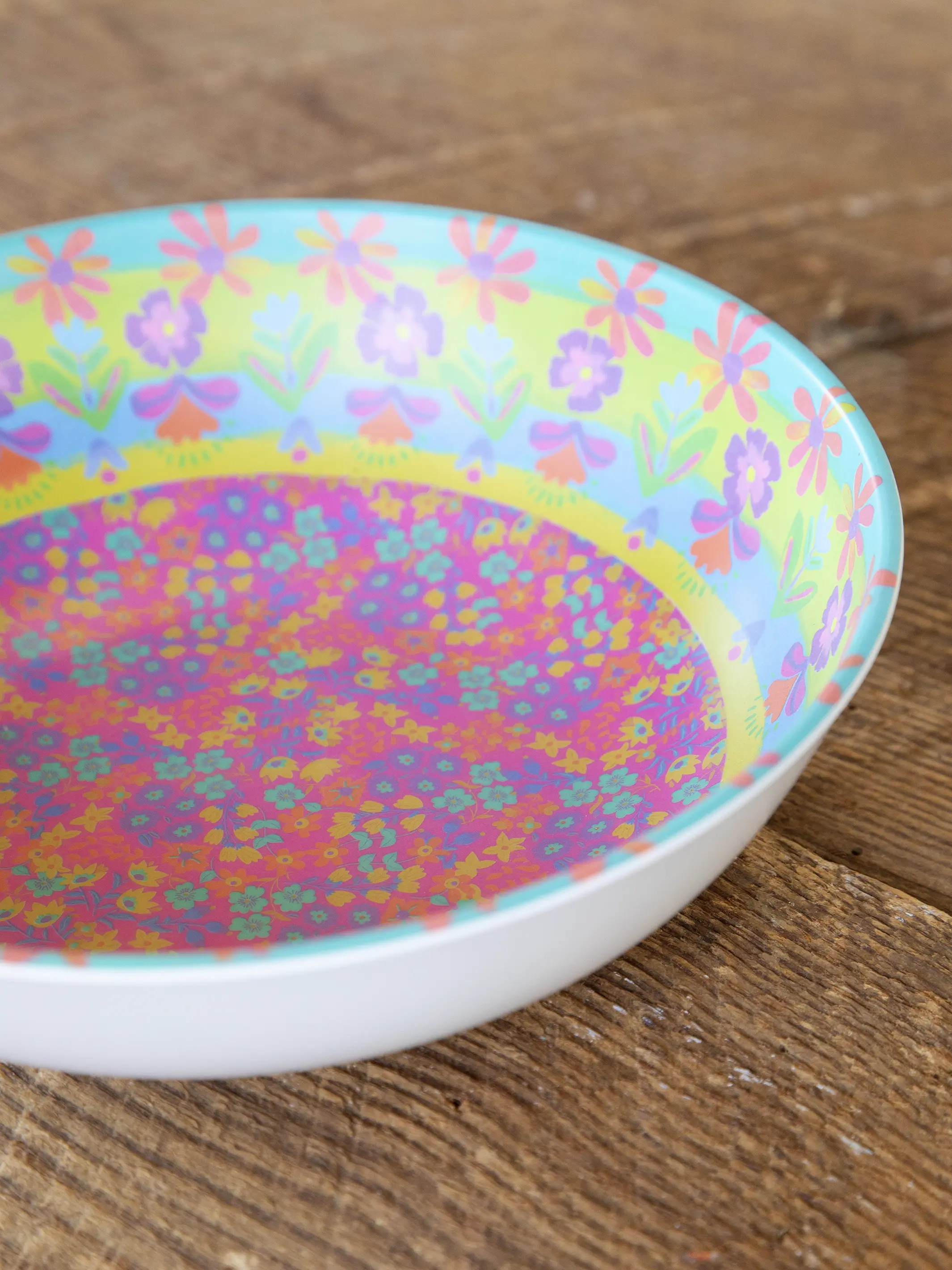 Mix & Match Melamine Bowl - Turquoise