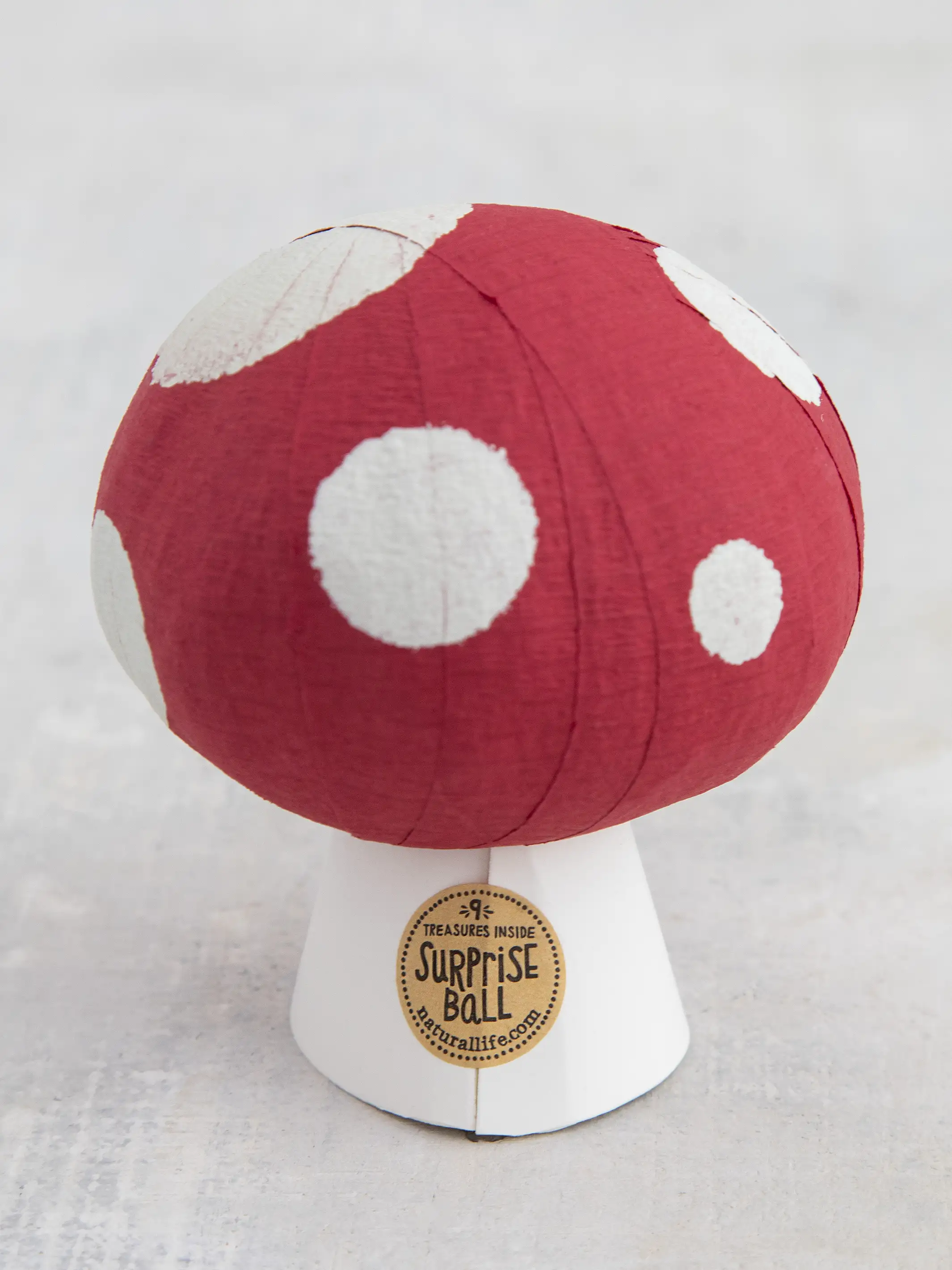 Red Mushroom Surprise Ball