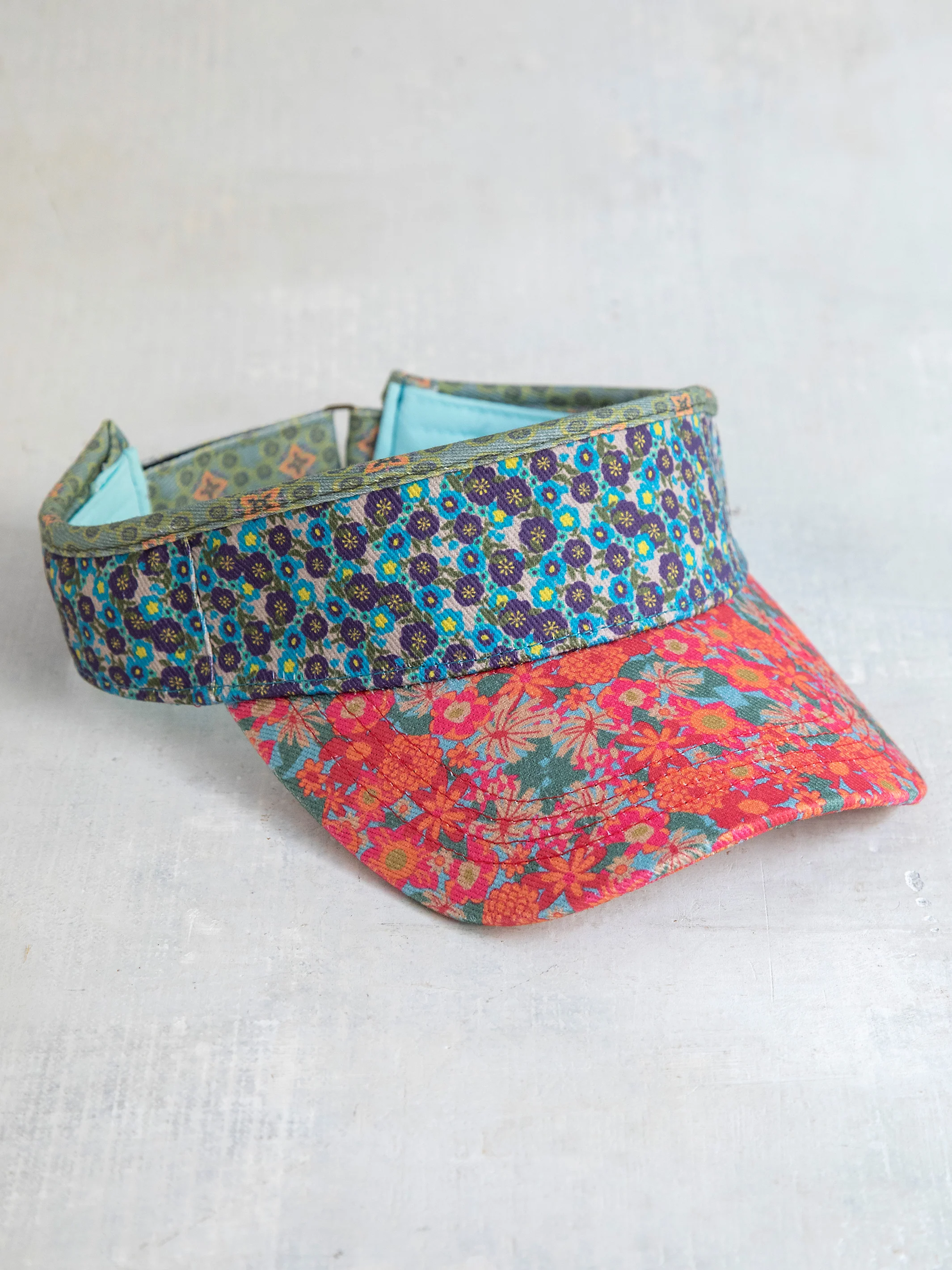 Everyday Visor - Mixed Print Floral