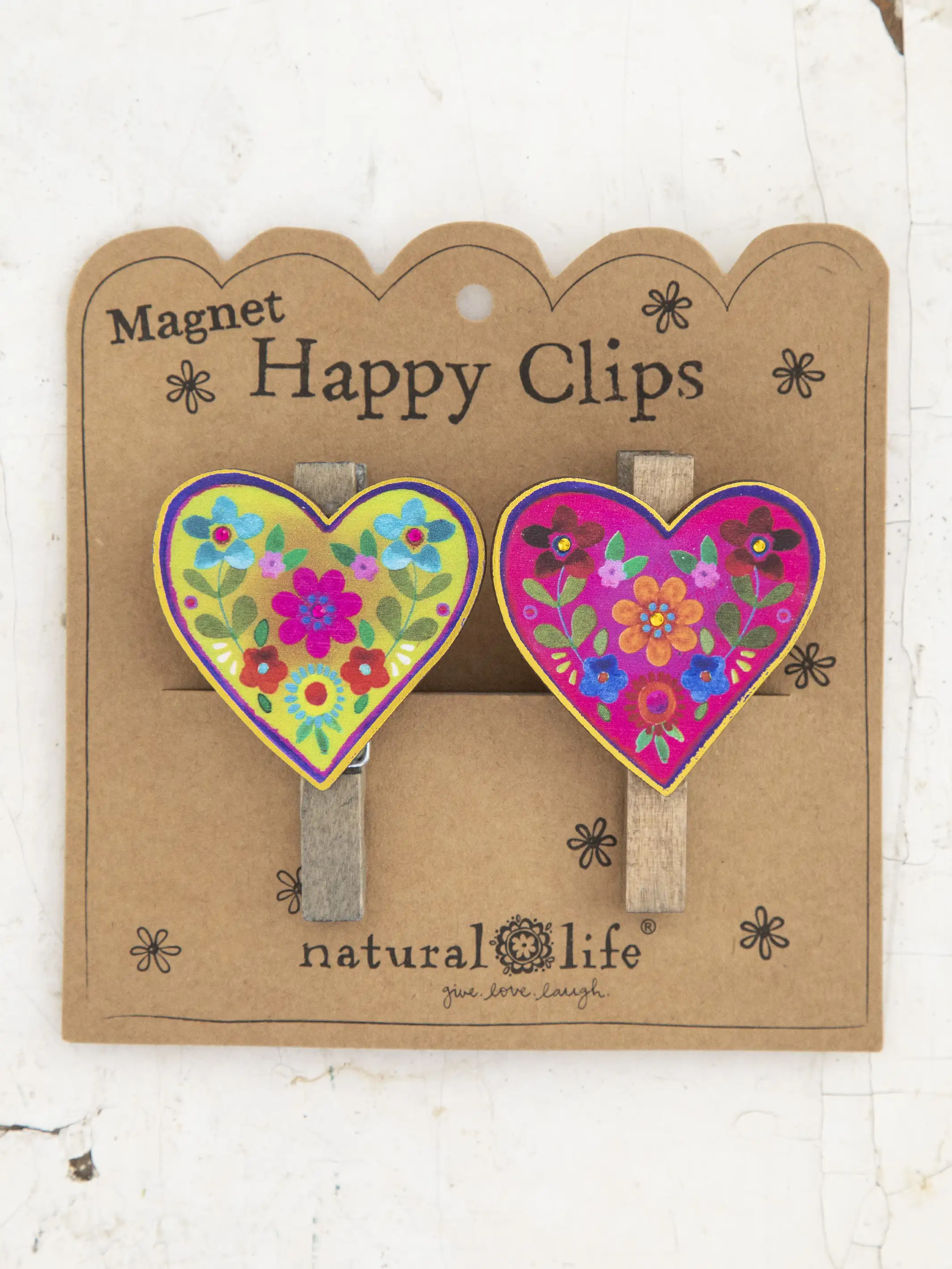 Magnet Bag Clips, Set of 2 - Heart