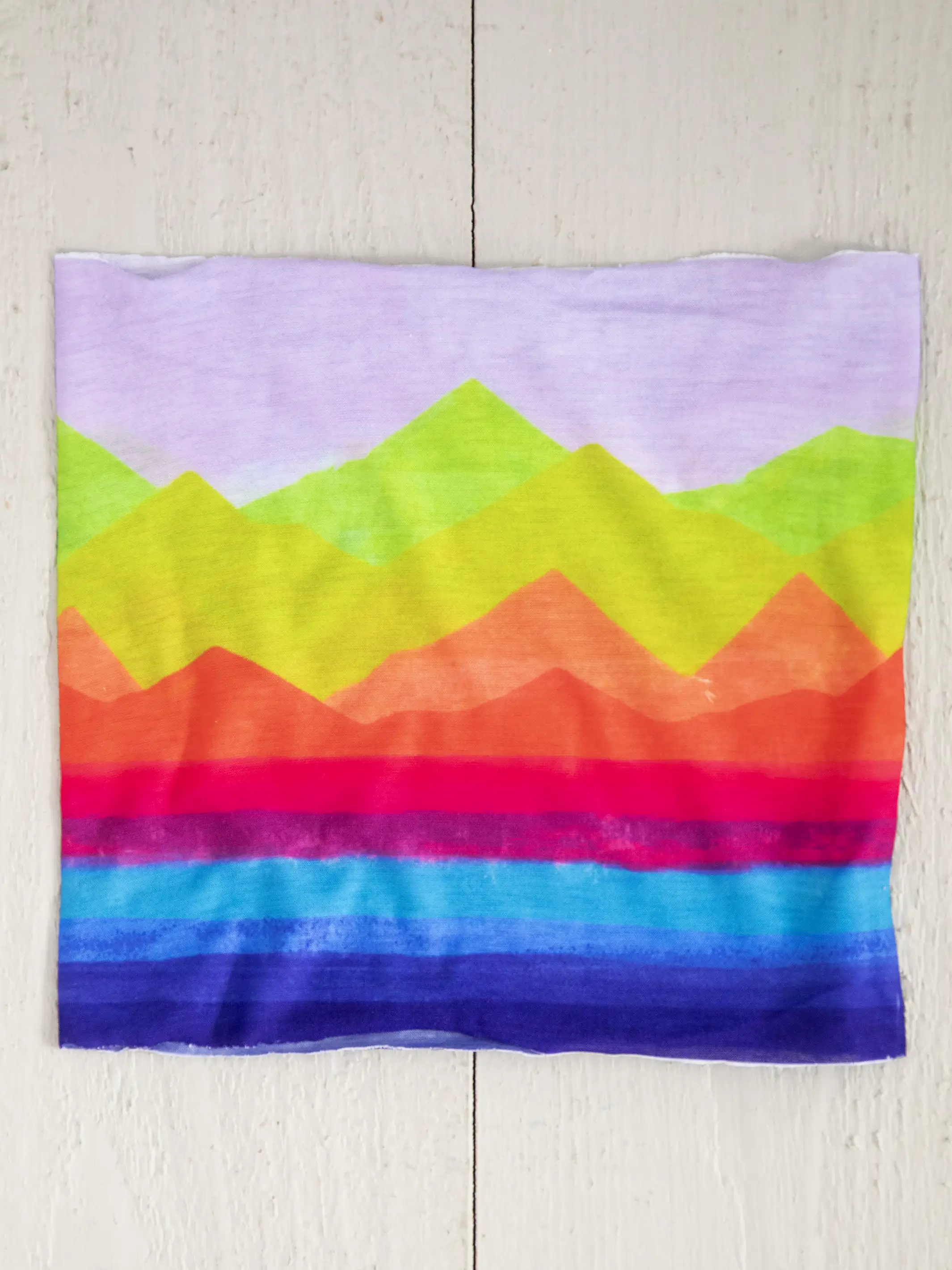 Half Boho Bandeau Headband - Mountain Range
