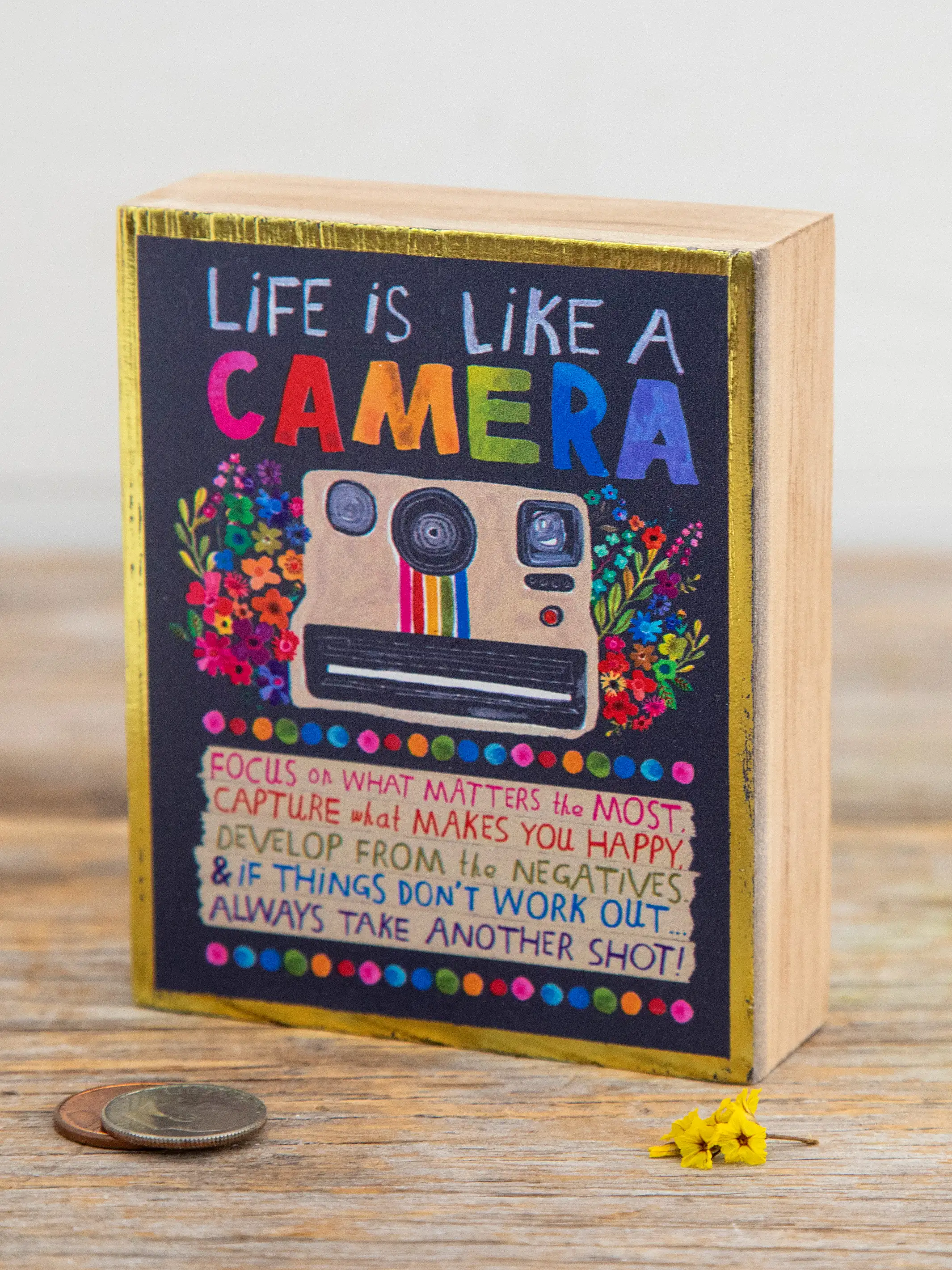 Tiny Block Keepsake - Camera