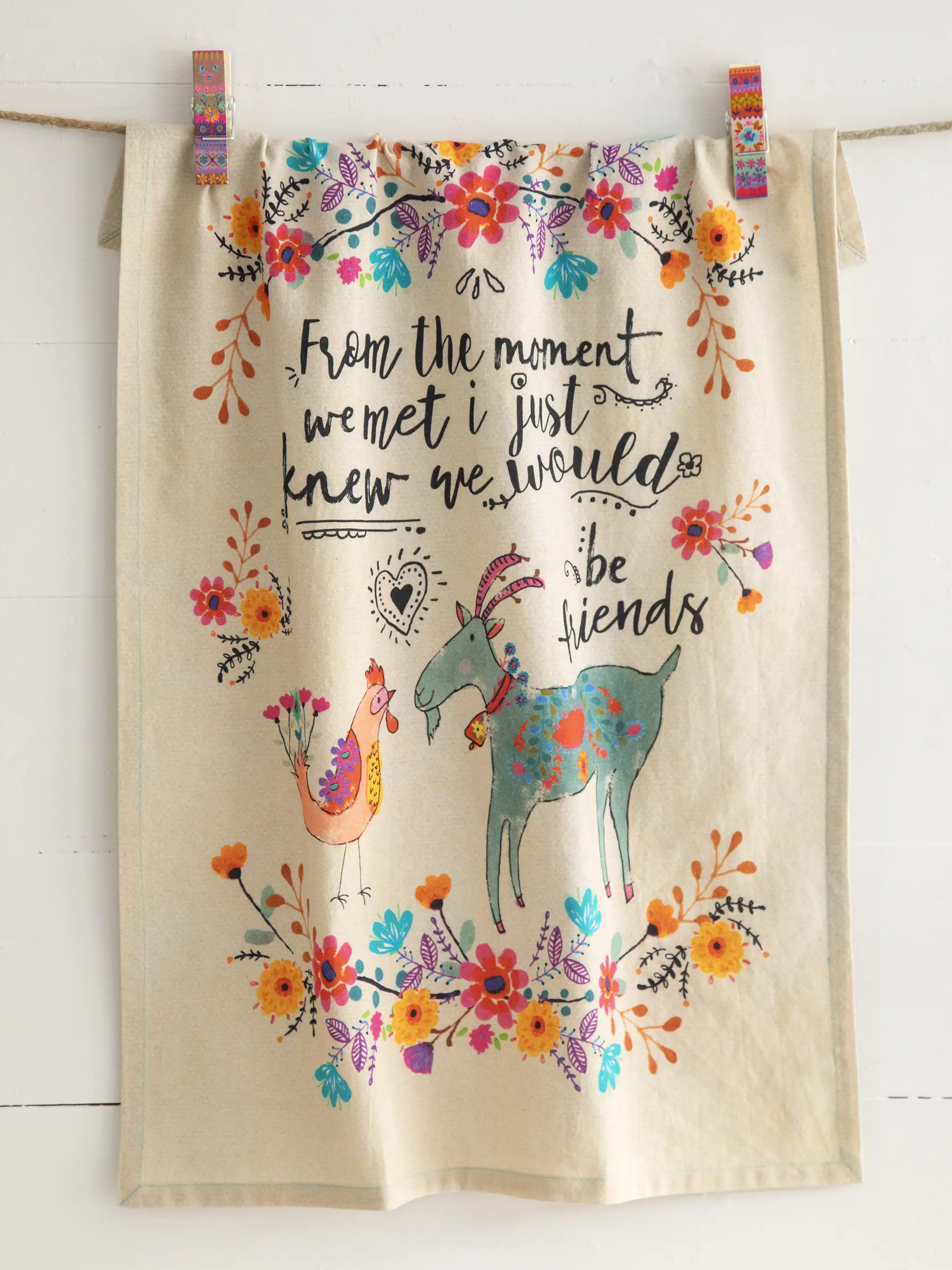 Kitchen Dish Towel - Friend