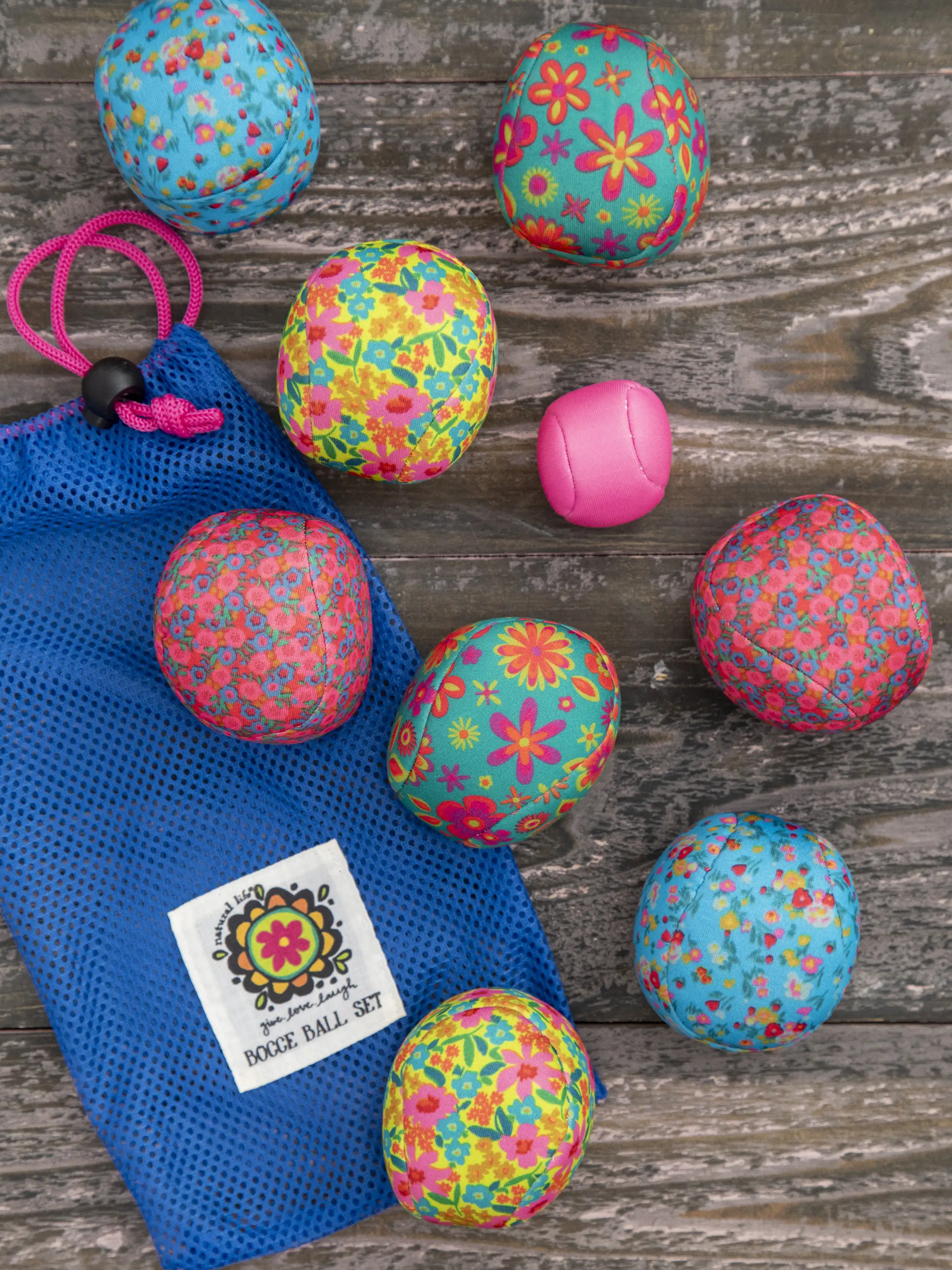 Mini Neoprene Bocce Ball Set – Multi