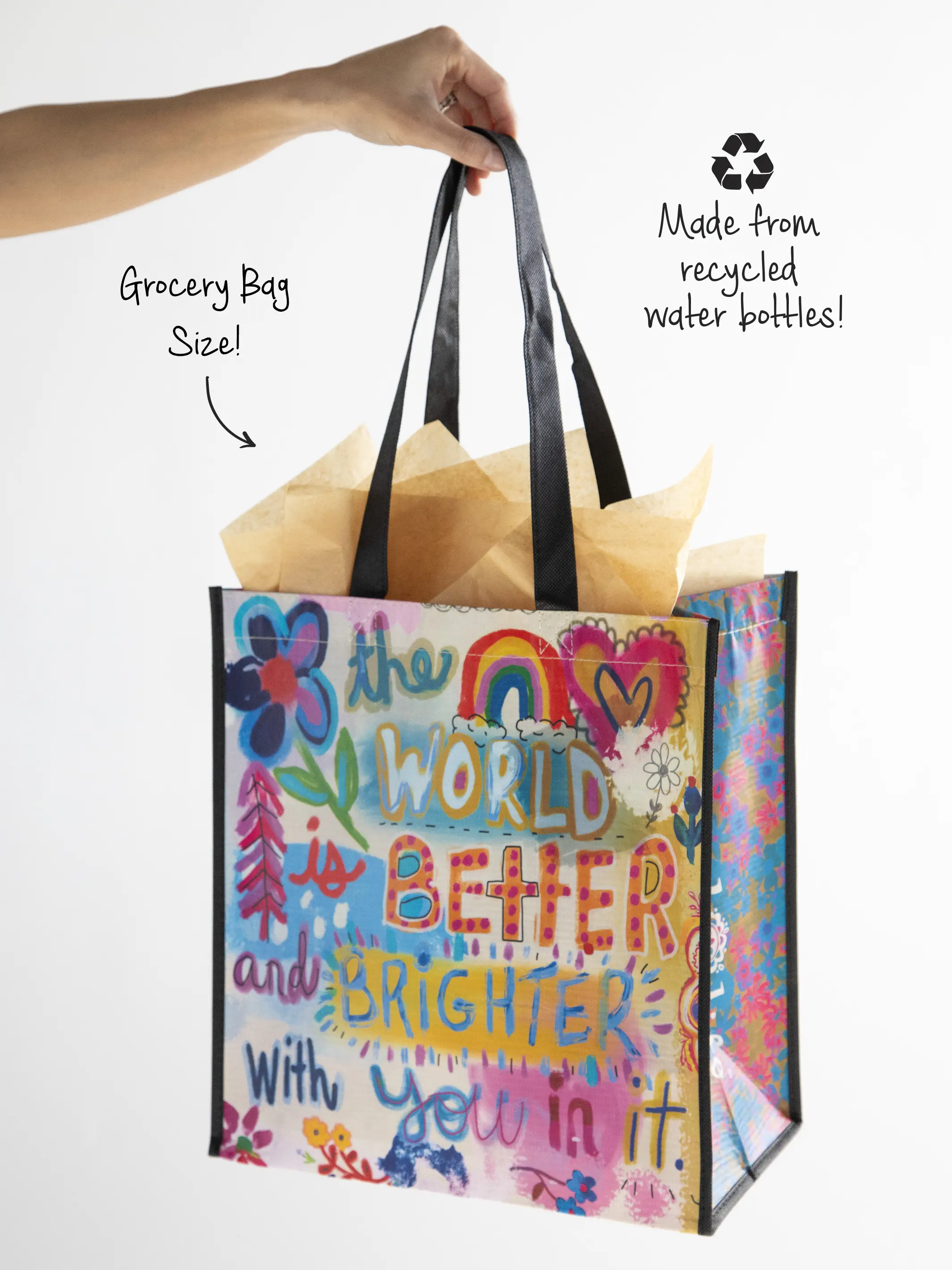 XL Happy Bag, Set of 3 - World Is Brighter
