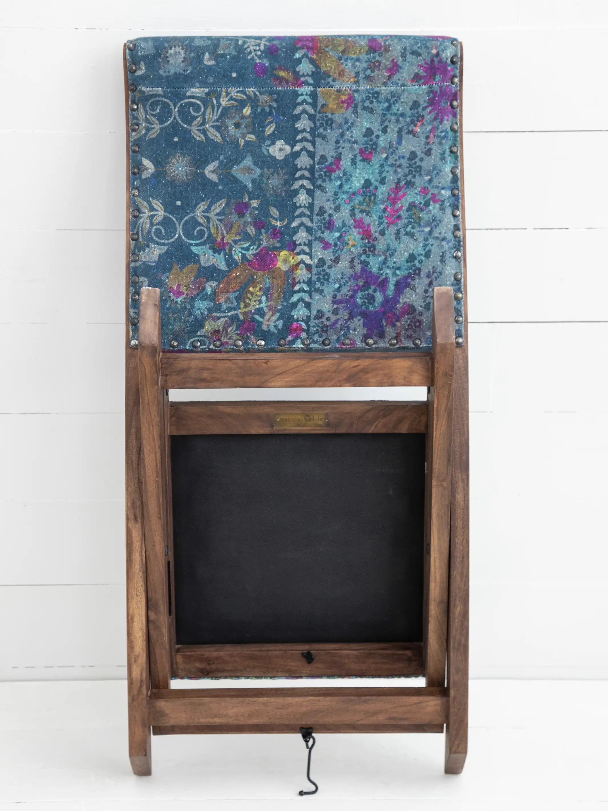 Favorite Anywhere Chair - Indigo Patchwork