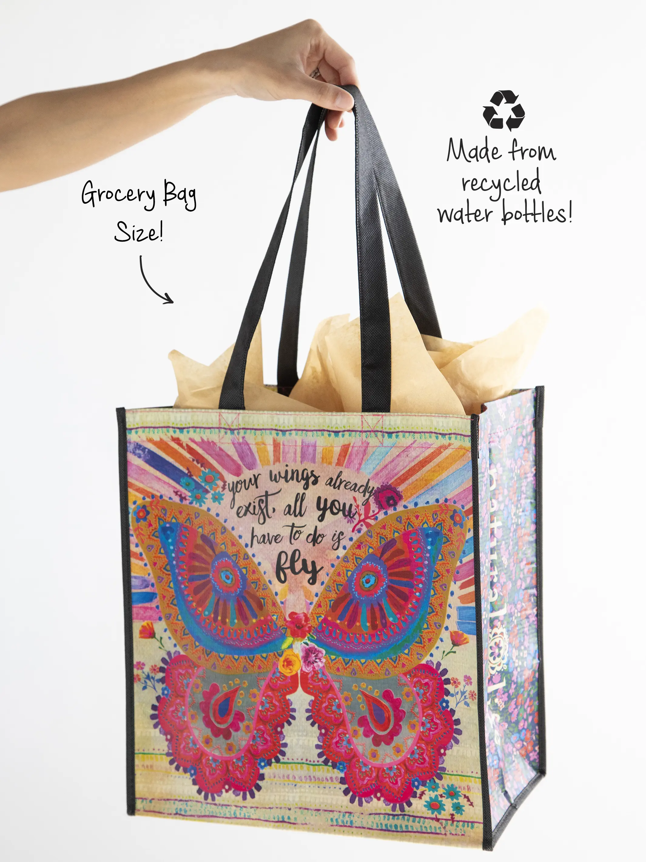 XL Happy Bag, Set of 3 - Your Wings Exist