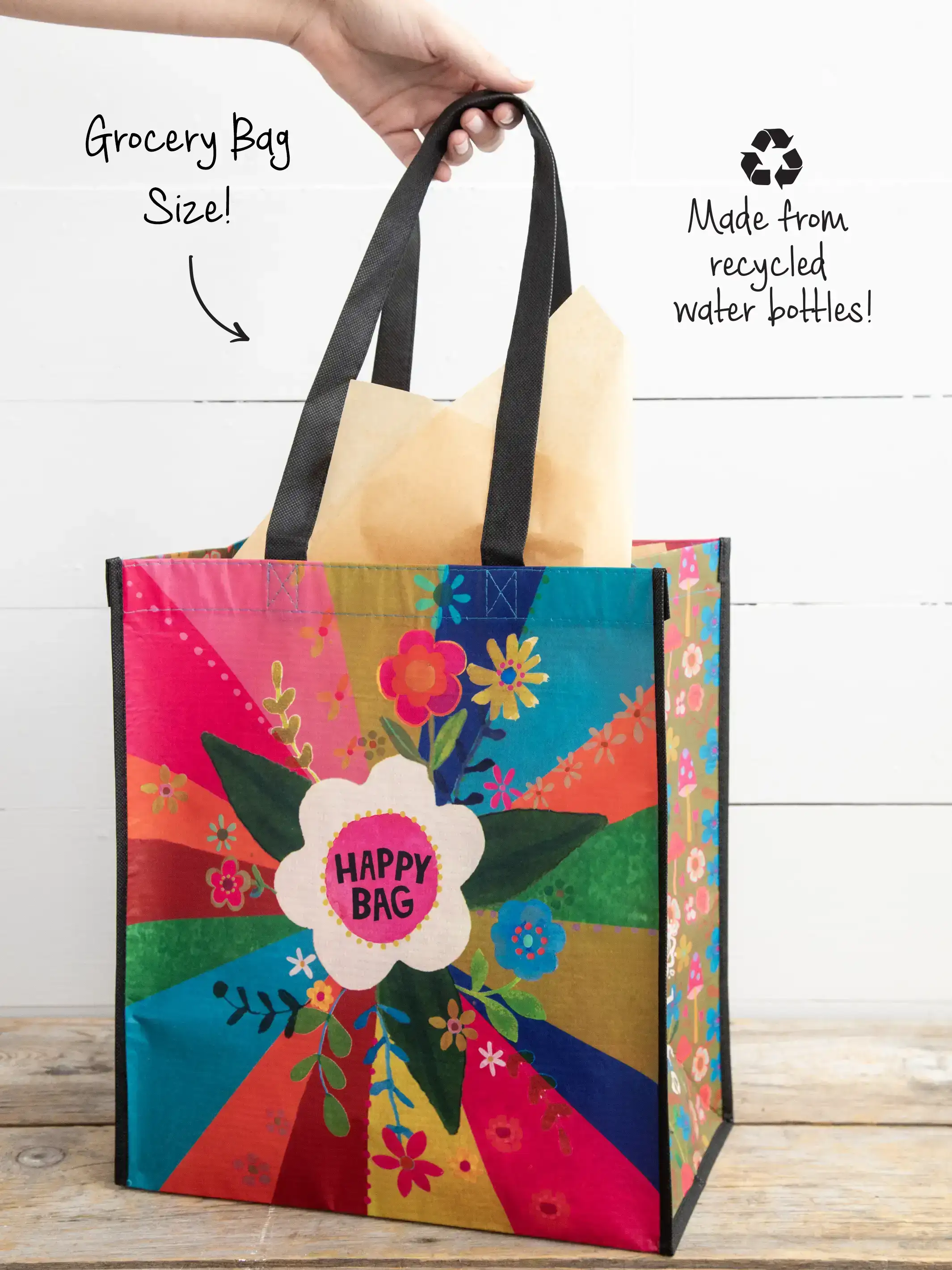 XL Happy Bag, Set of 3 - Rainbow