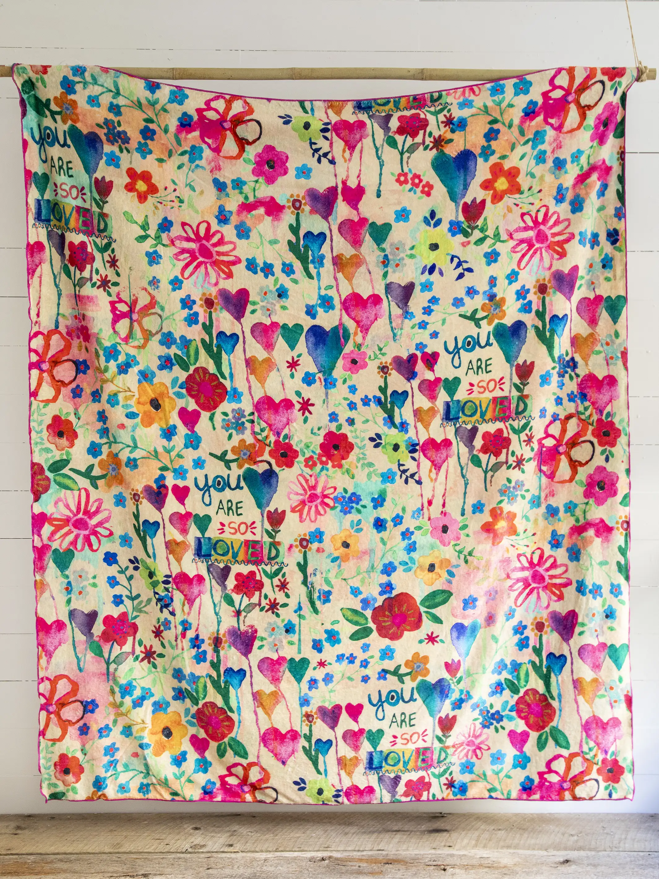 XL Double-Sided Cozy Blanket - Love Chirps