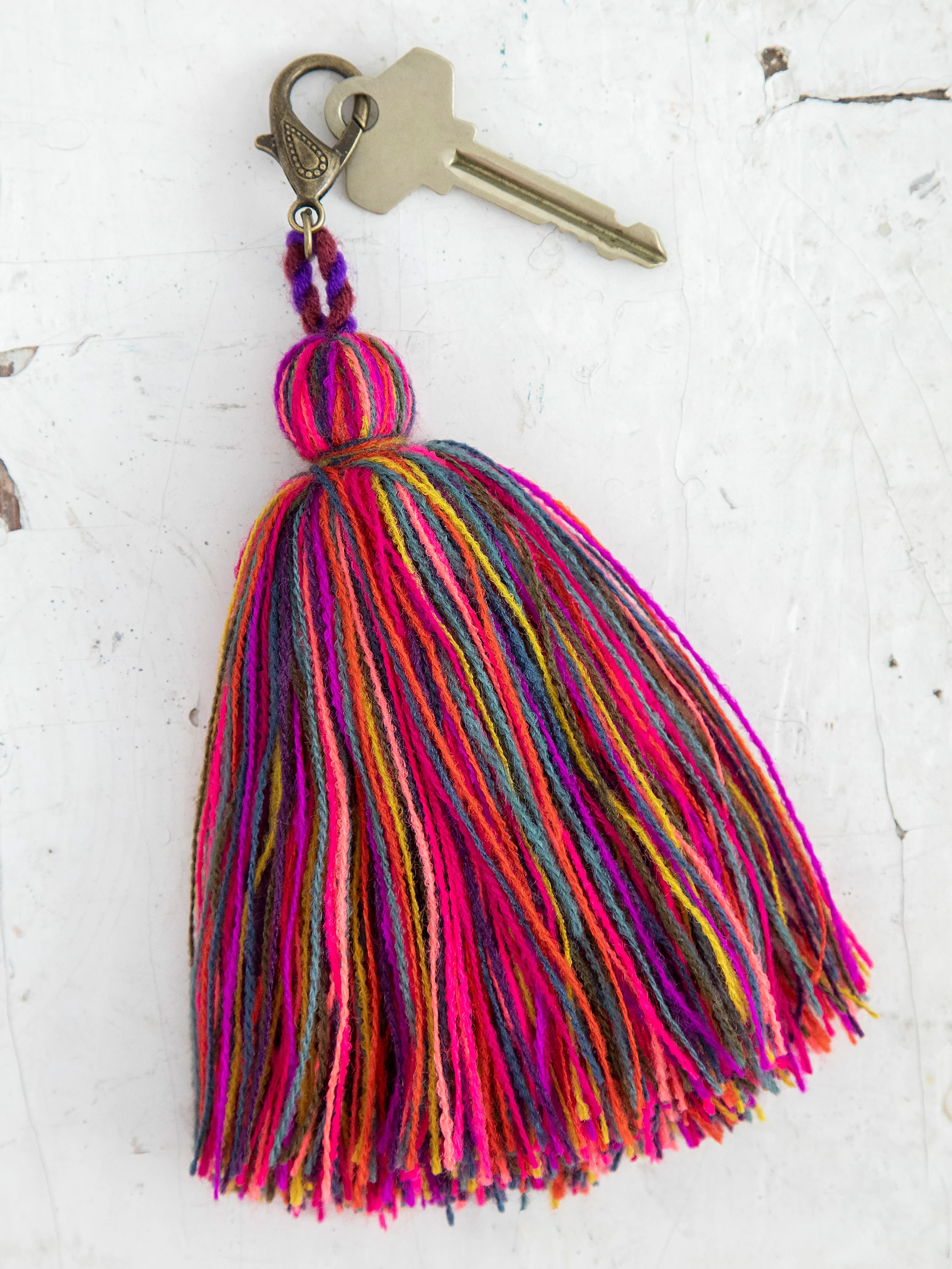 Tassel Key Chain Clip