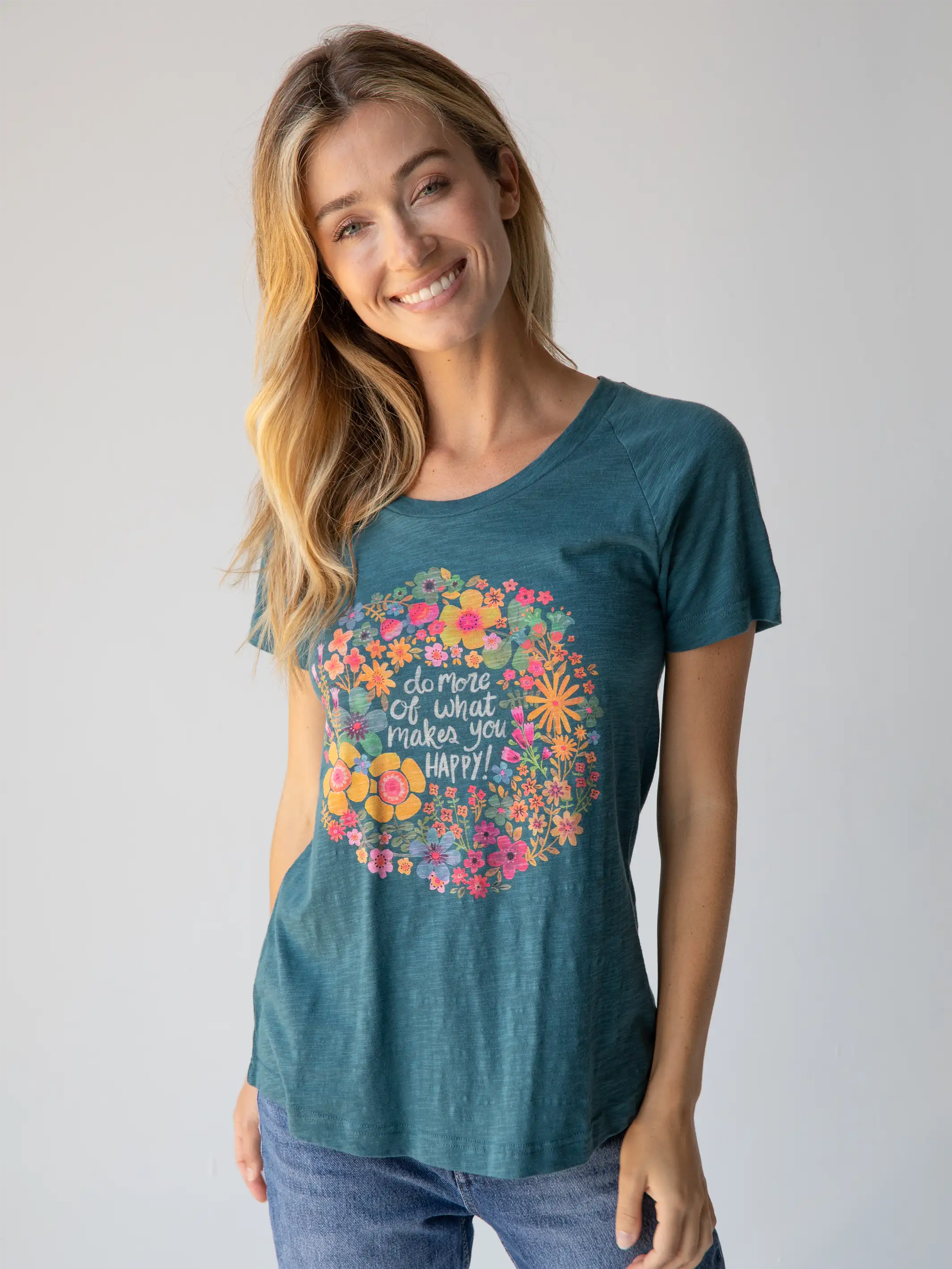 Boho Tee Shirt - Do More Happy