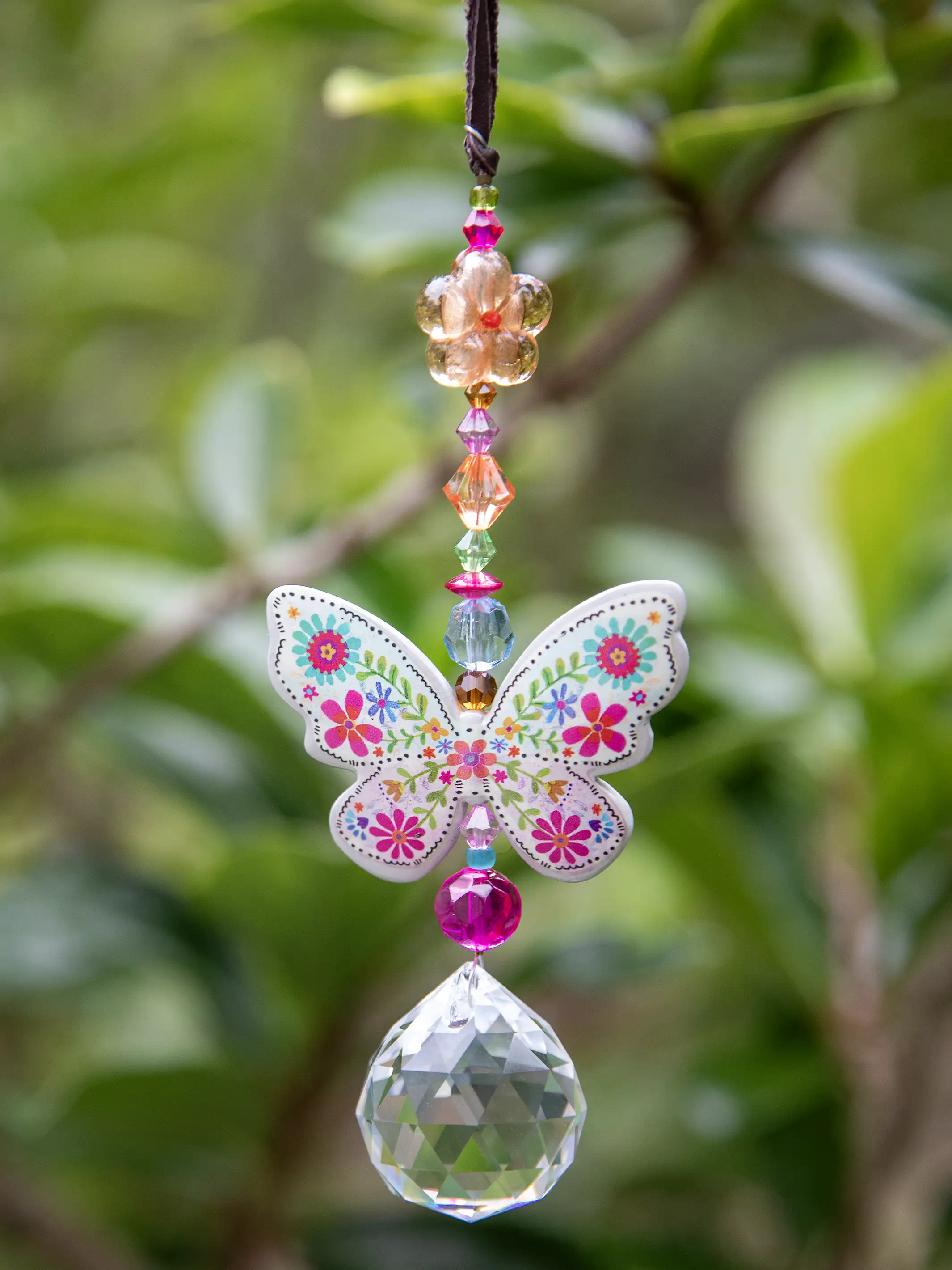 Sun Catcher Car Charm - Butterfly