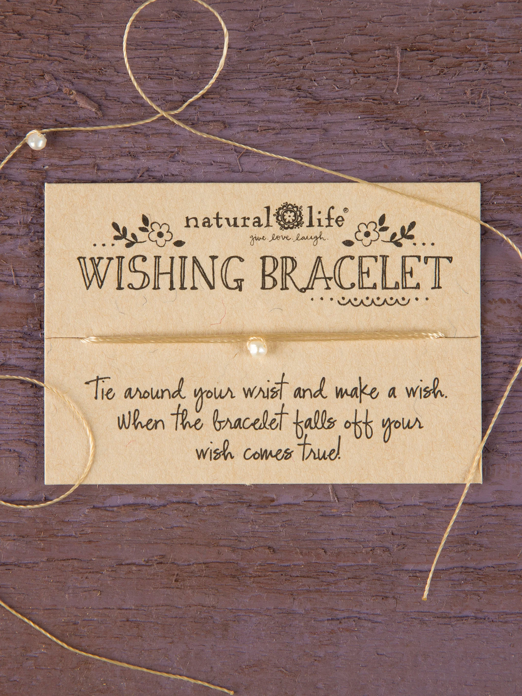 Wishing Pearl Bracelet - Sand